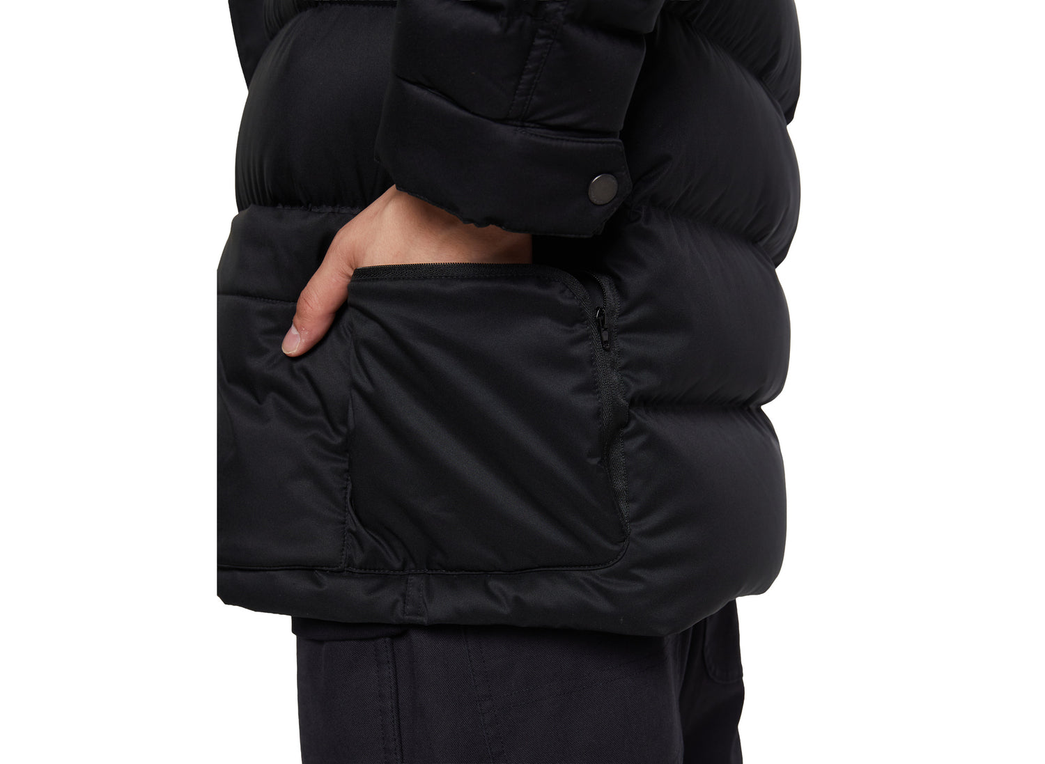 eYe Junya Watanabe MAN x Mammut Premiere Down Jacket in Black — product photo 2