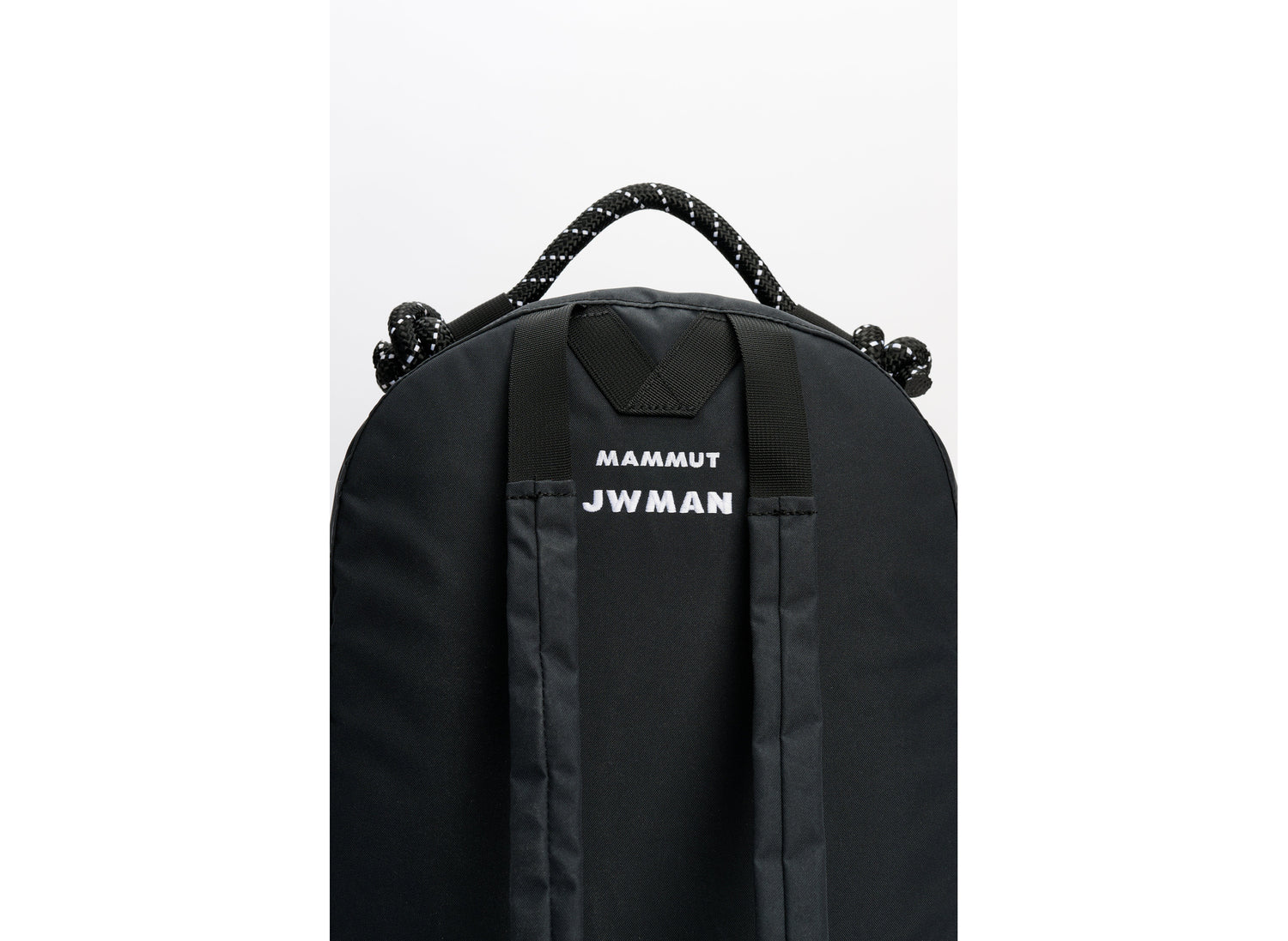 eYe Junya Watanabe MAN x Mammut WR-K291 backpack in Black — logo detail