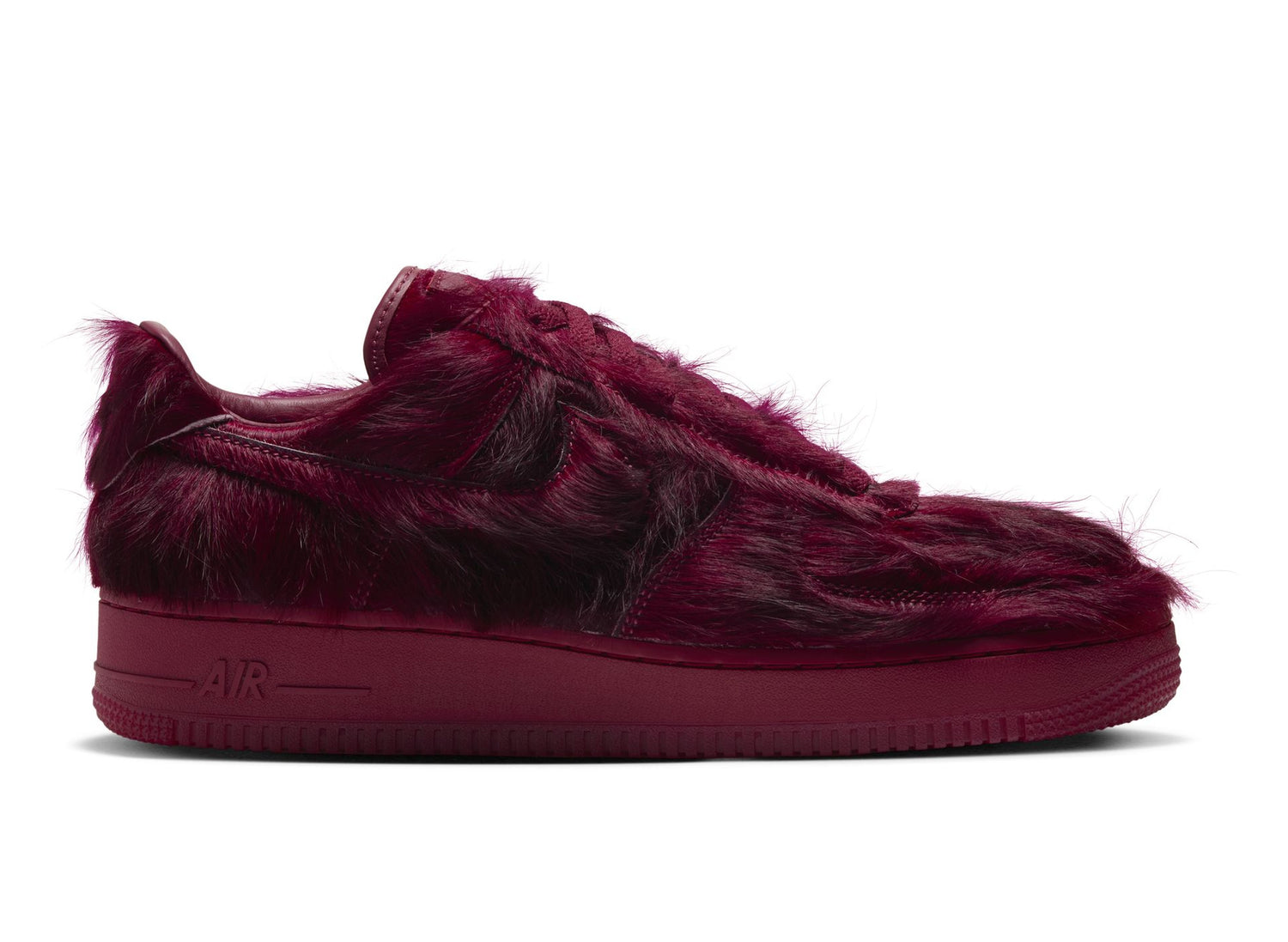 Nike Air Force 1 Low QS IR1940-600 in Team Red — right profile