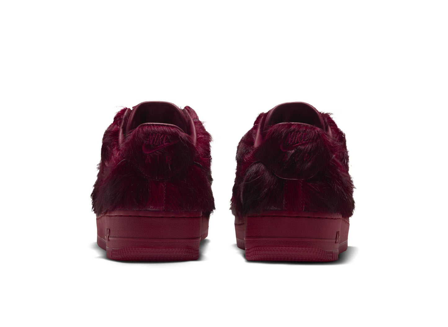 Nike Air Force 1 Low QS IR1940-600 in Team Red — rear pair