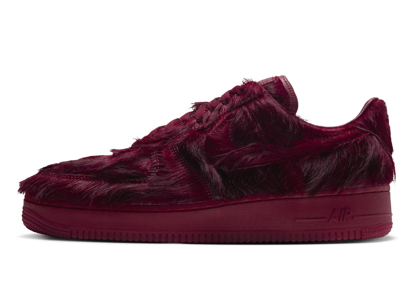 Nike Air Force 1 Low QS IR1940-600 in Team Red — left profile