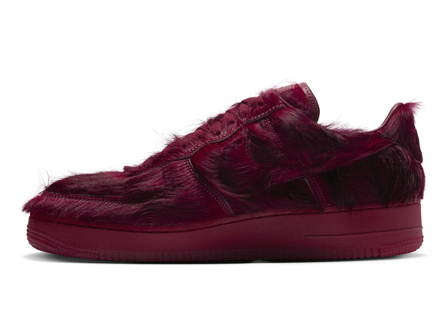 Nike Air Force 1 Low QS IR1940-600 in Team Red — alternate left profile