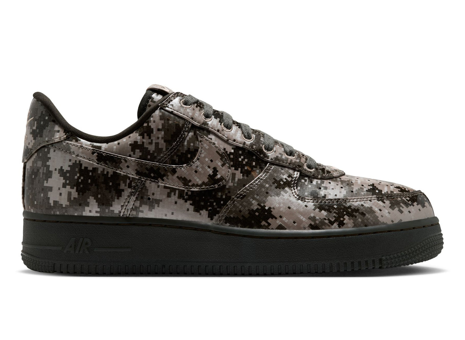 Nike Air Force 1 Low Retro Camo in Multi-Color / Rough Green — right profile