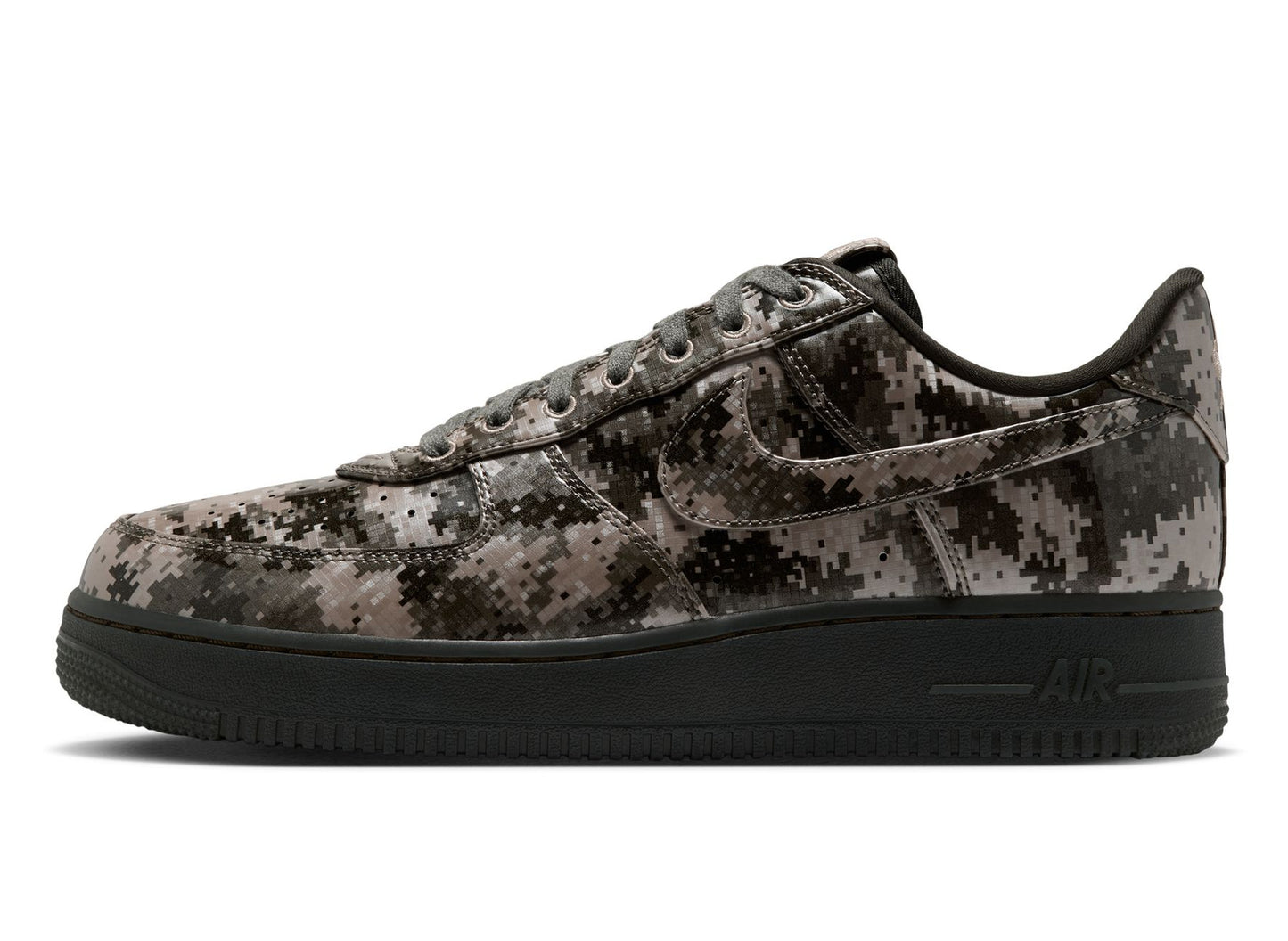 Nike Air Force 1 Low Retro Camo in Multi-Color / Rough Green — left profile