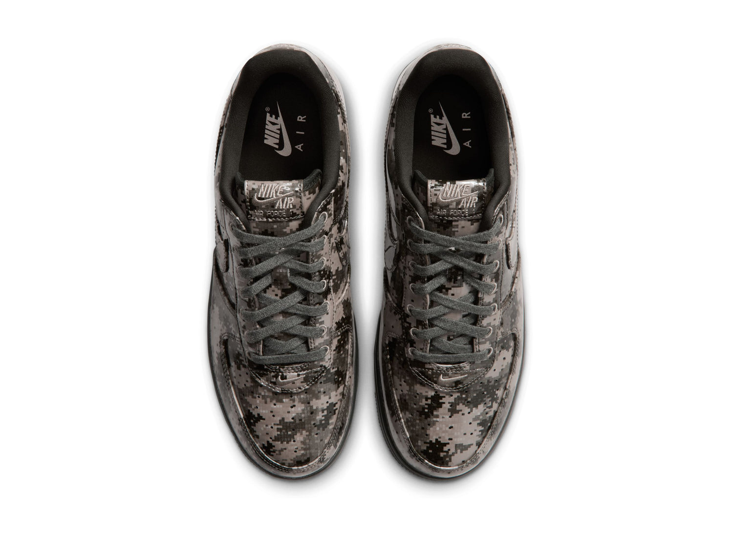 Nike Air Force 1 Low Retro Camo in Multi-Color / Rough Green — top pair