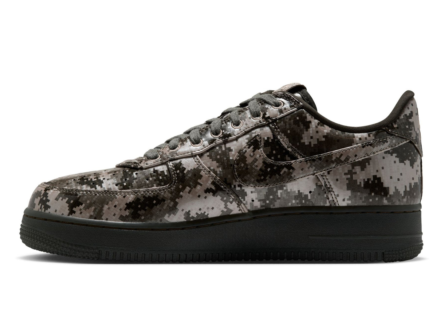 Nike Air Force 1 Low Retro Camo in Multi-Color / Rough Green — alternate left profile