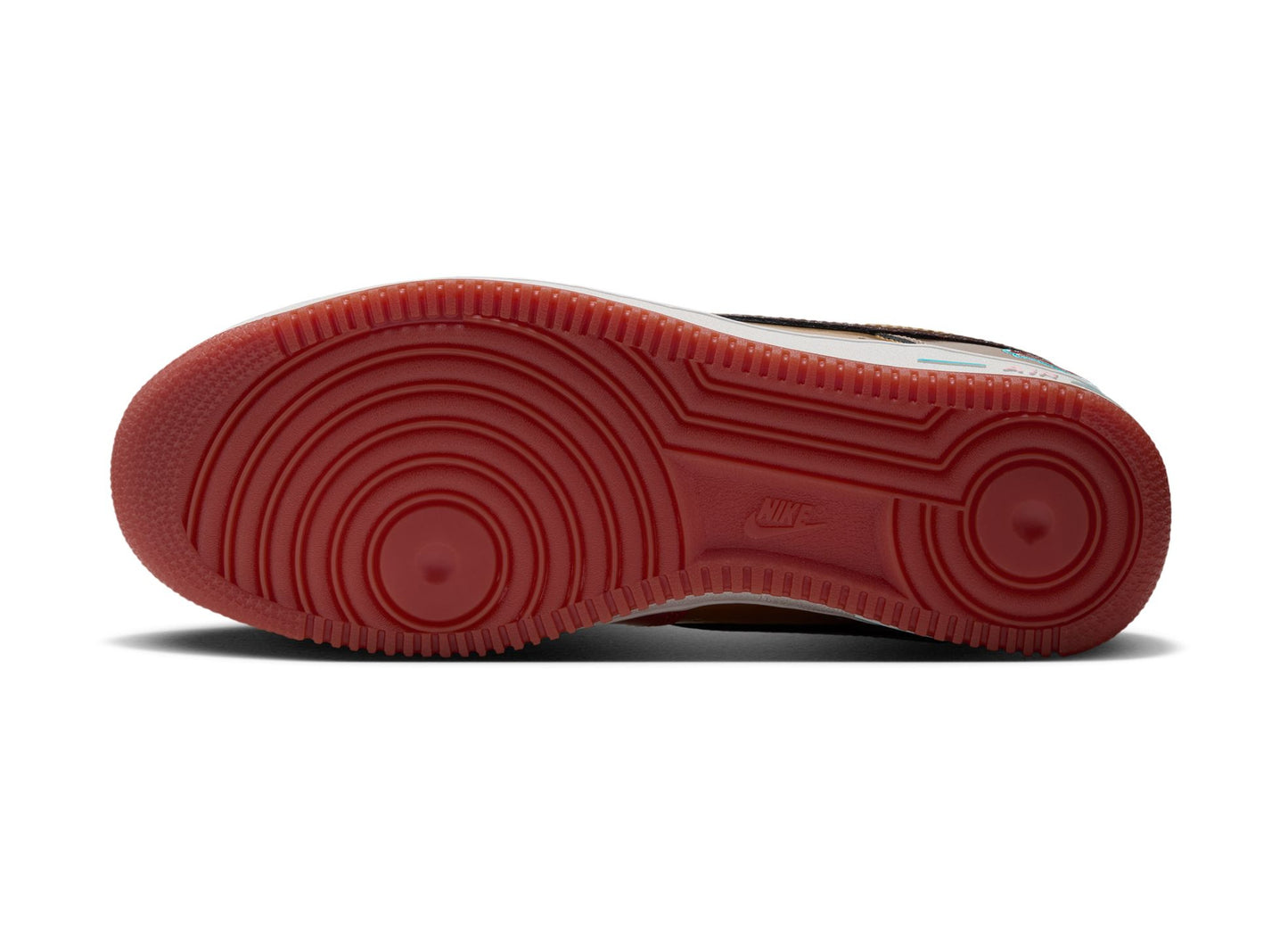 Nike x NIGO x J-Hope Air Force 1 '01 IO8766-800 in Burnt Sunrise — outsole