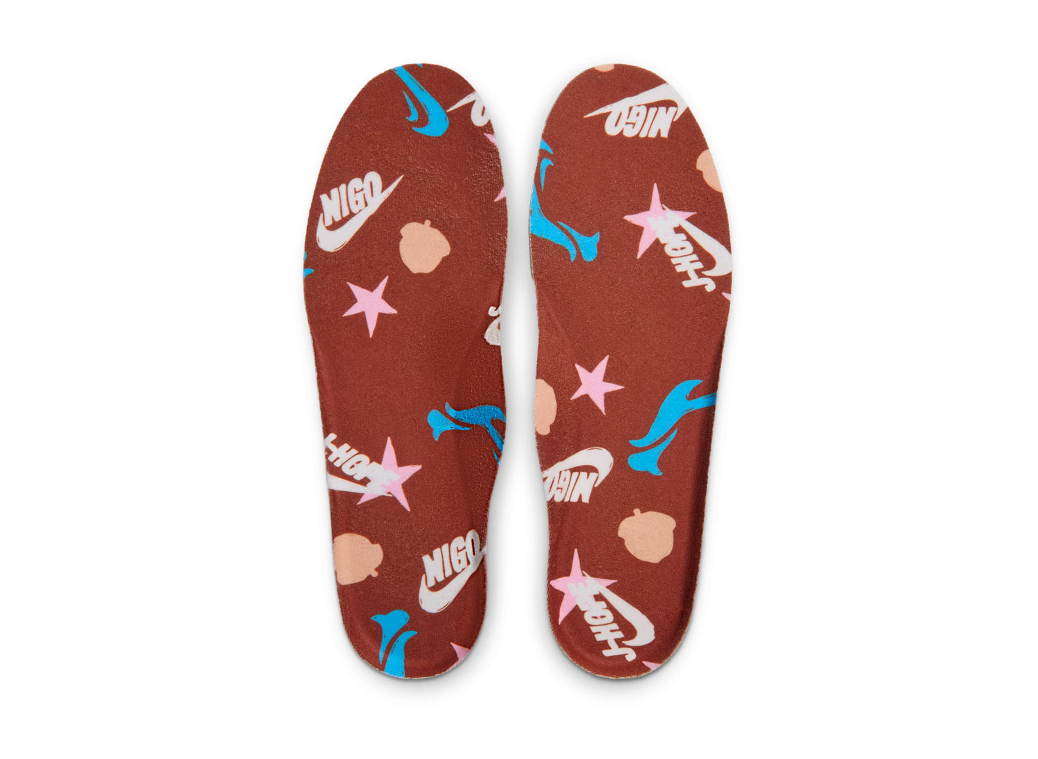Nike x NIGO x J-Hope Air Force 1 '01 IO8766-800 in Burnt Sunrise — insoles