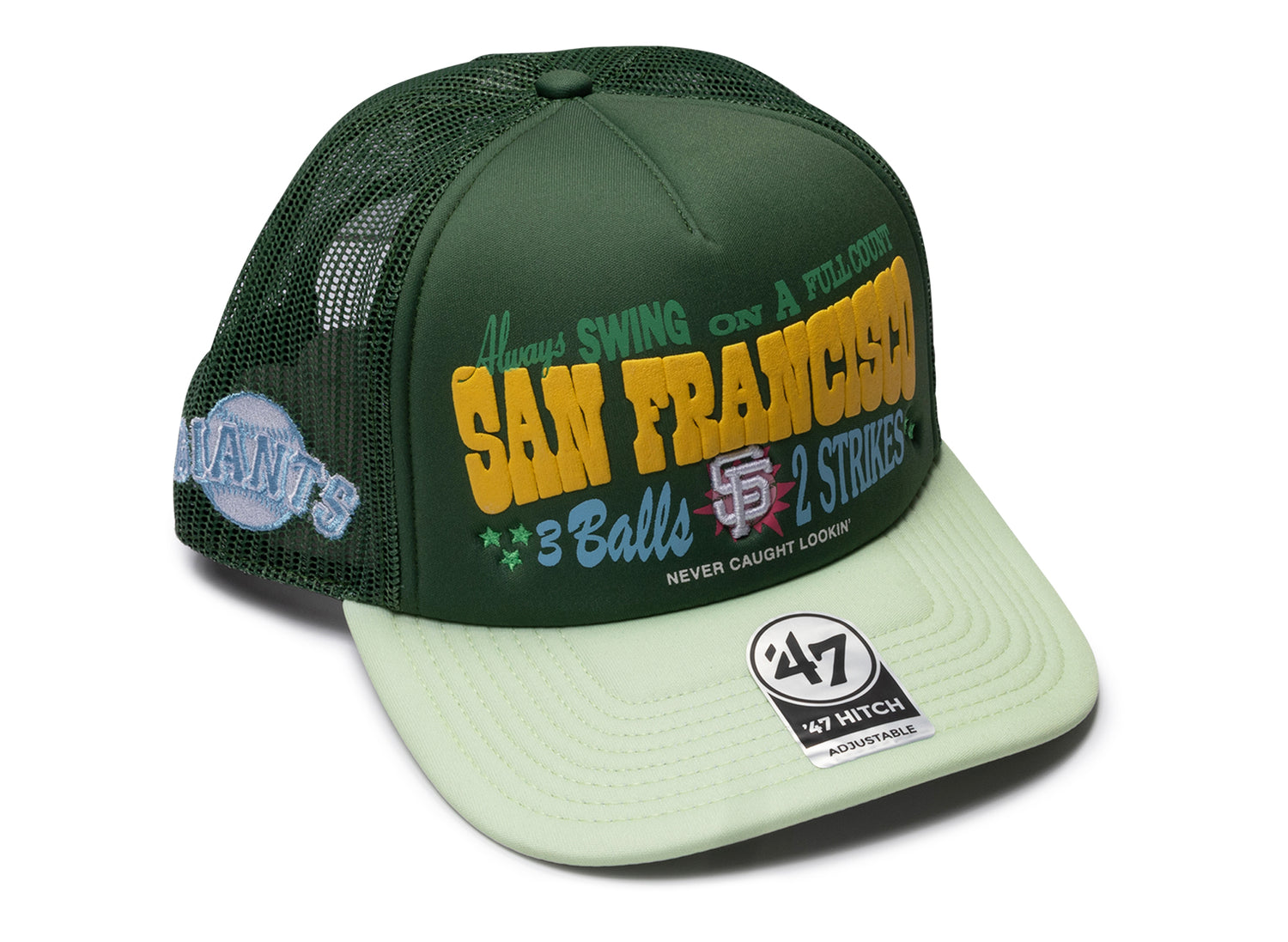47 San Francisco Giants Fatigue Green Weigh Station 47 Hitch FM