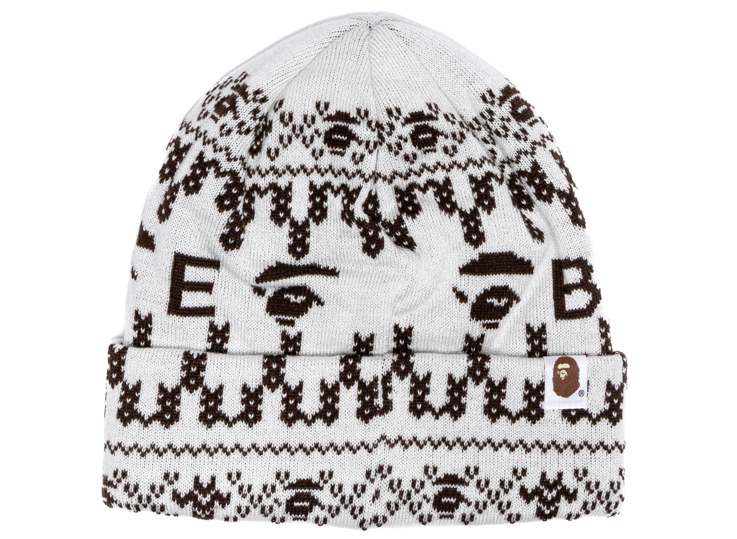 A Bathing Ape Beanie in Ivory