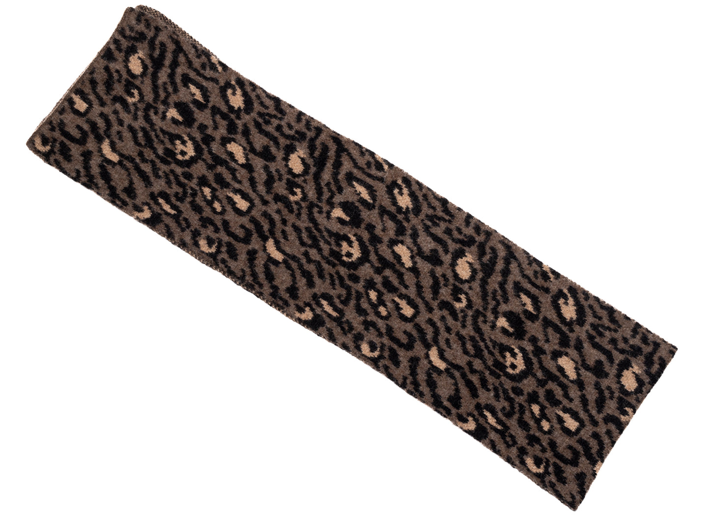 A.P.C. Tom Knit Scarf in Brown