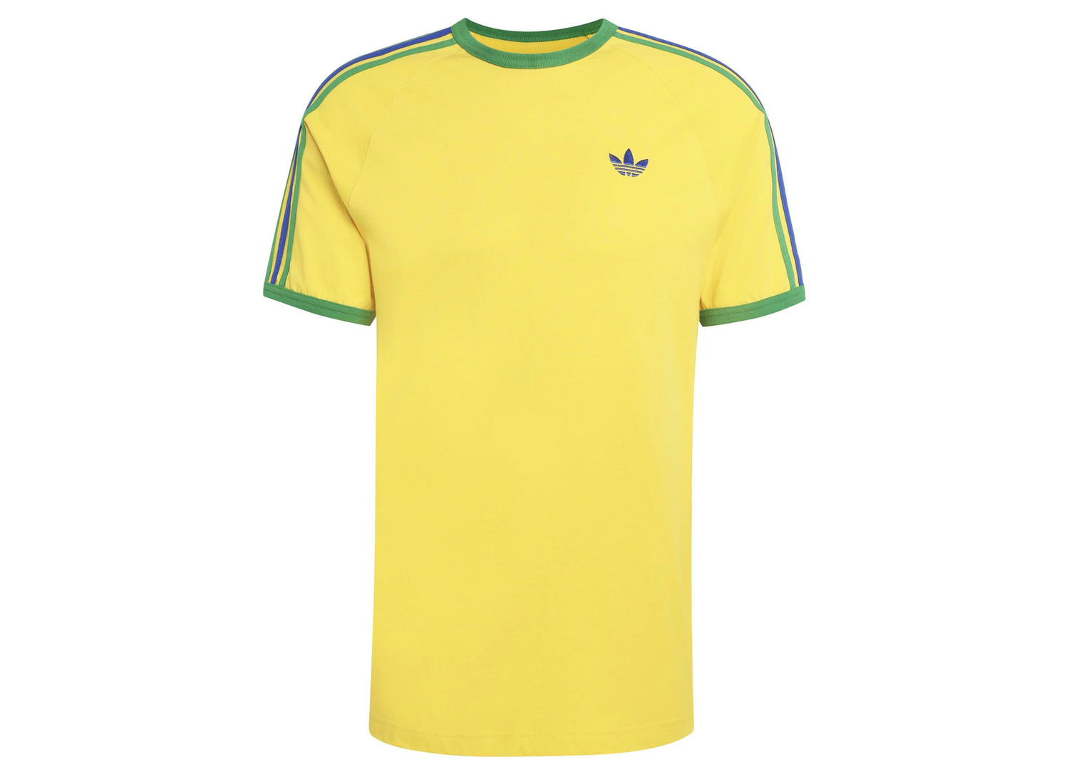 Adidas 3S Tee in 'EQT Yellow'