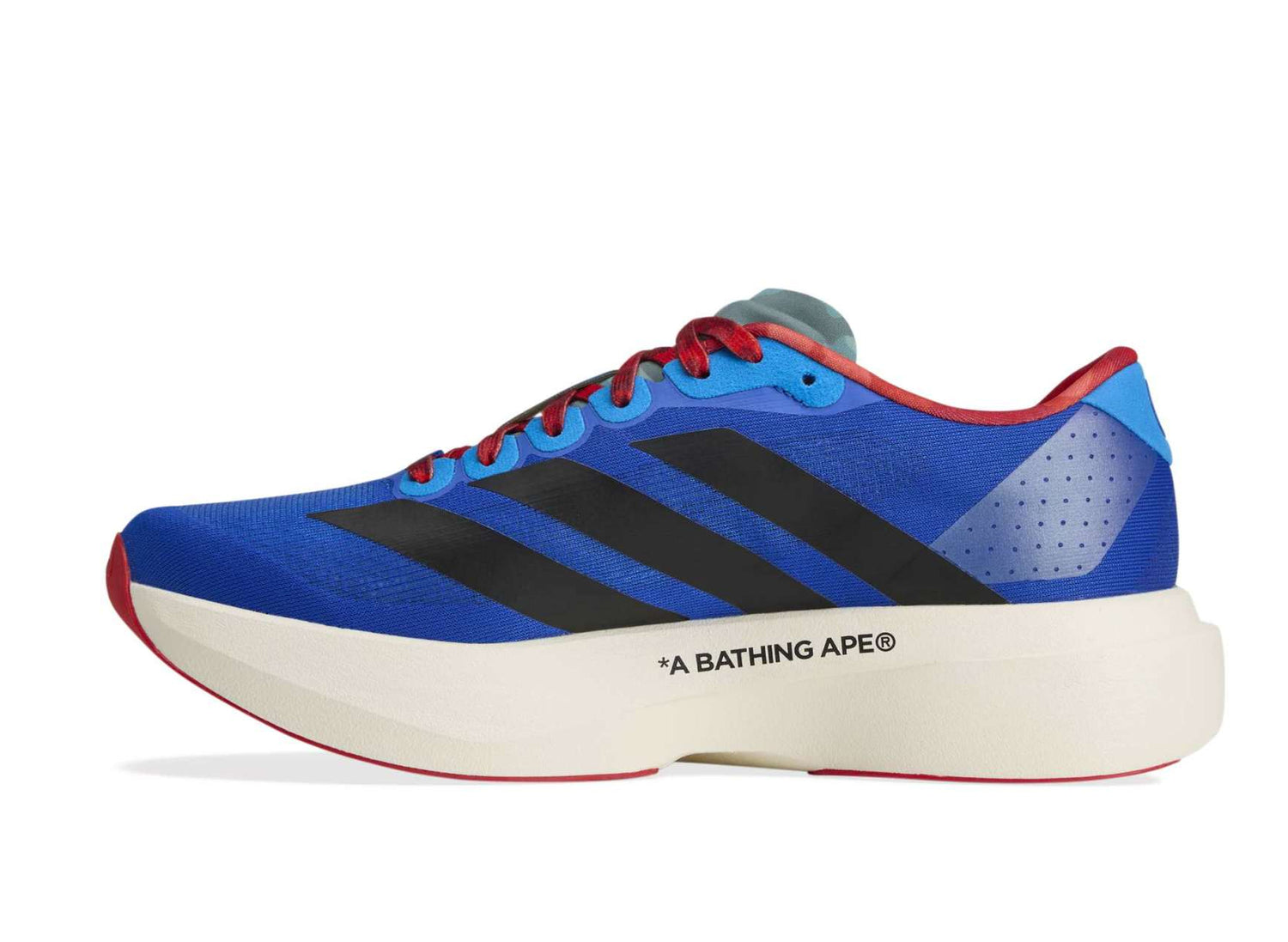 Adidas Adizero EVO SL Bape in Power Blue / Collegiate Green — view 4