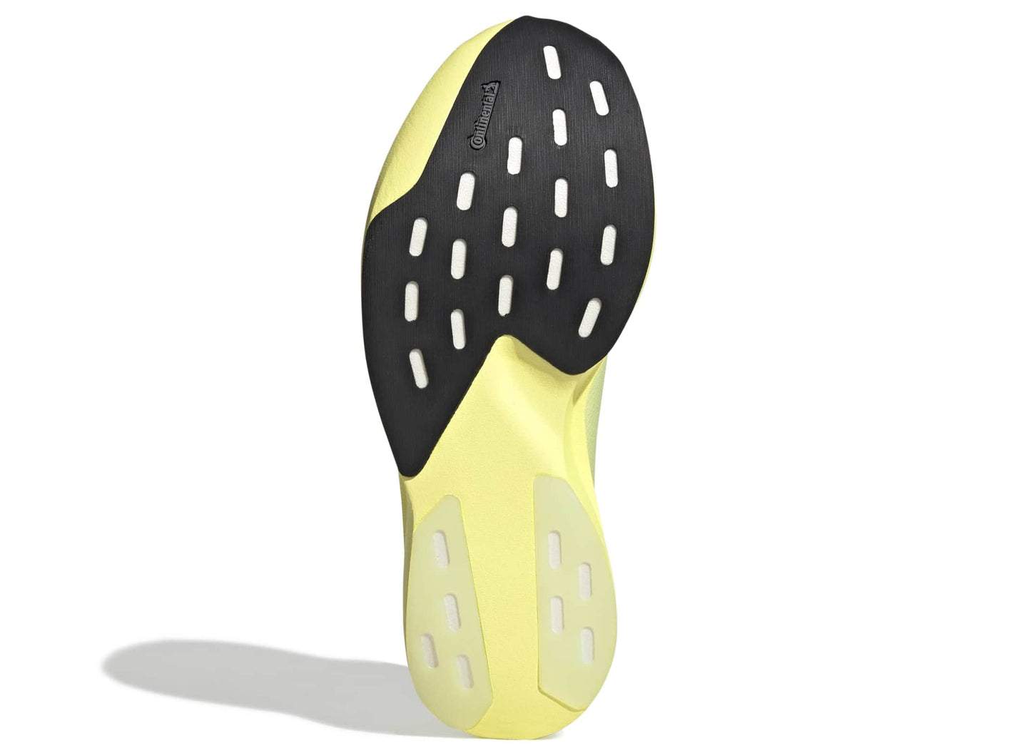 Adidas Adizero Evo SL Zip in Frozen Lemon / Core Black — view 5