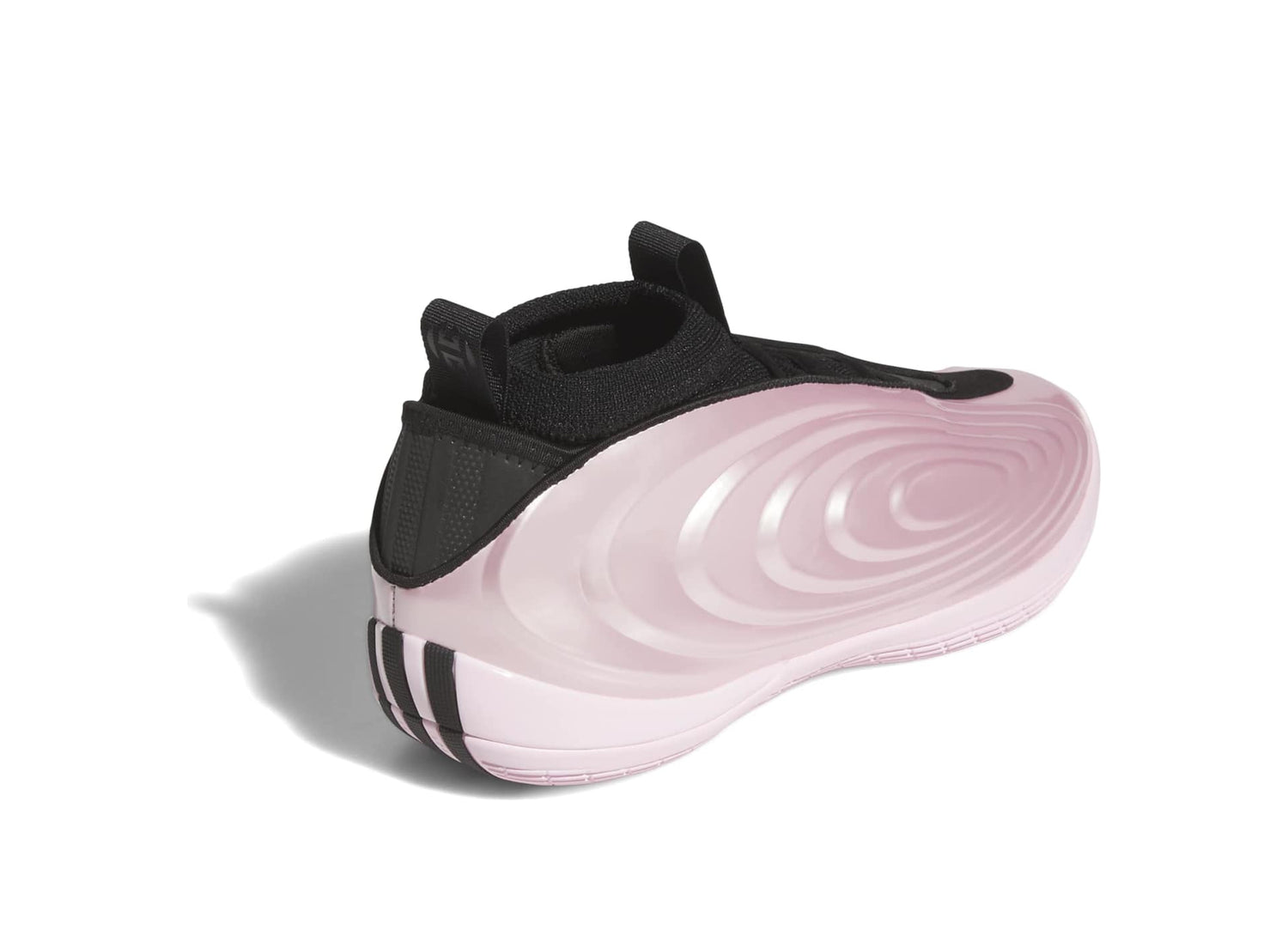 Adidas Harden Volume 10 in Clear Pink / Core Black — view 2