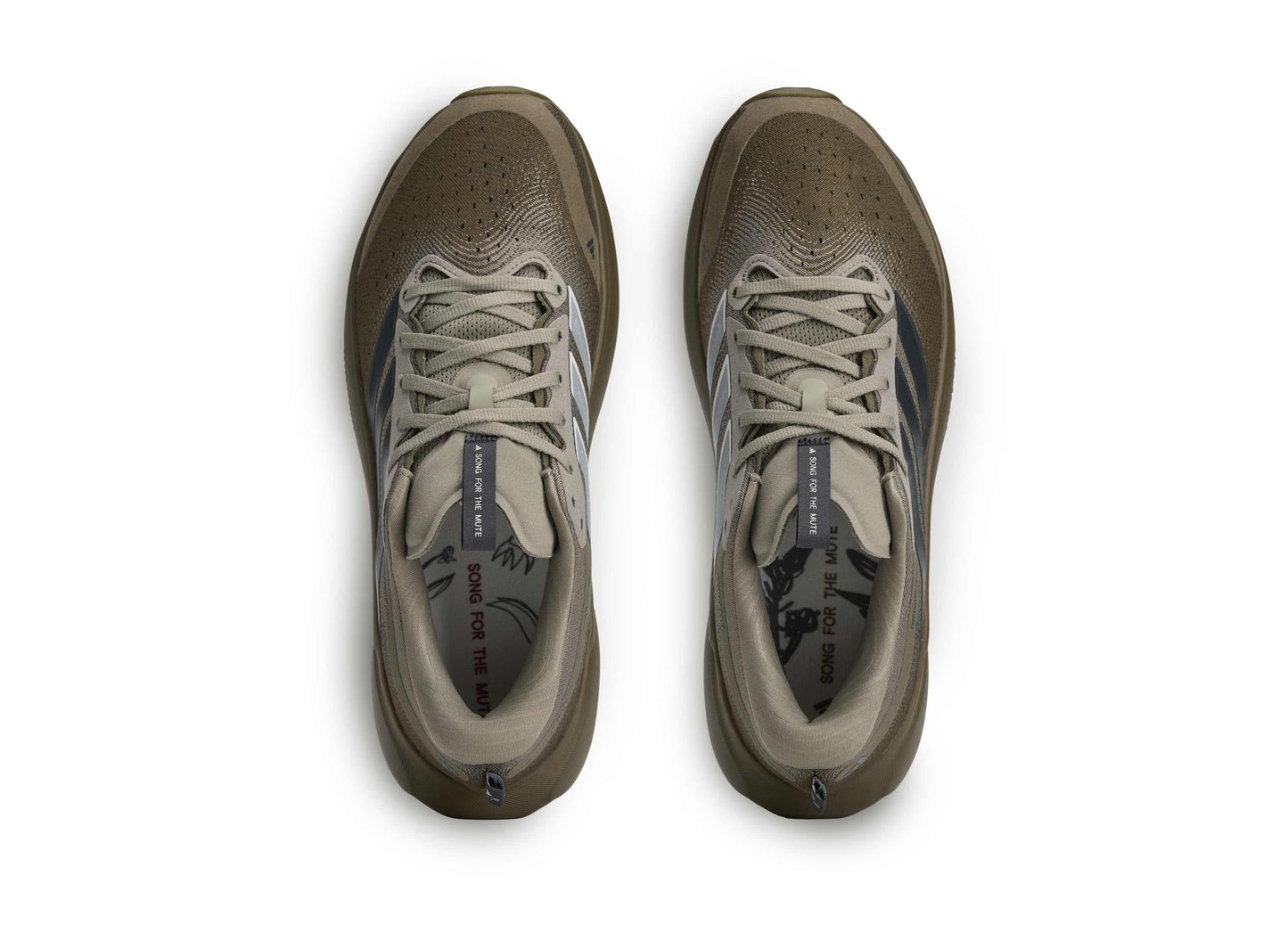 Adidas Supernova Rise 3 in Trace Olive / Carbon