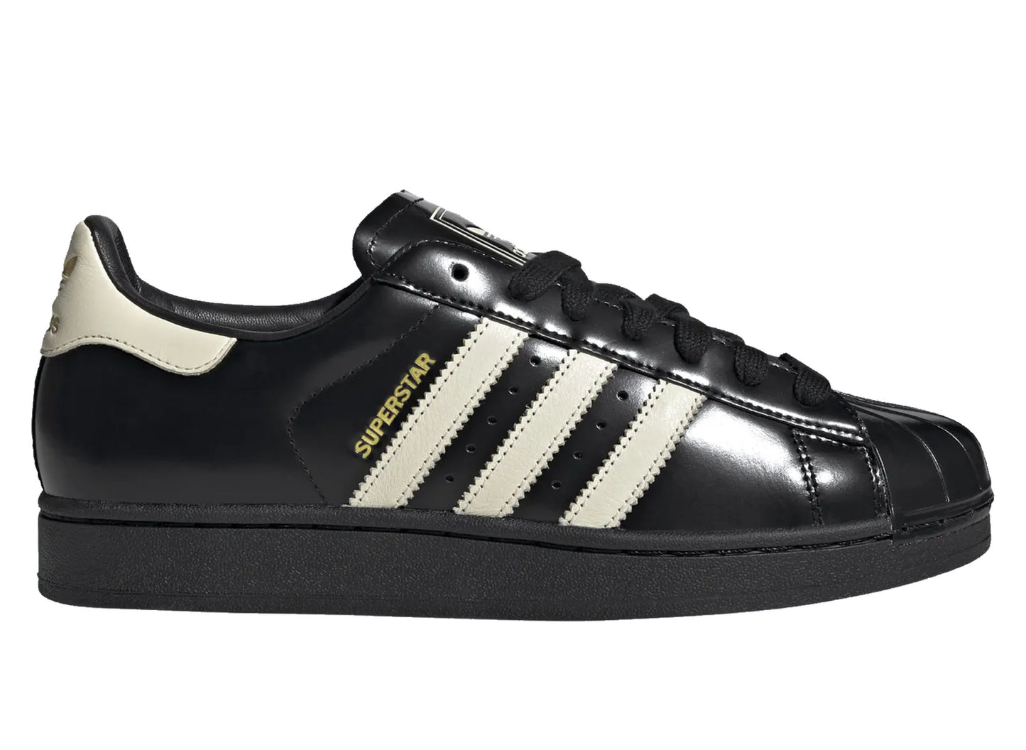 Adidas Superstar II KZ6730 Core Black Cream White alternate side view