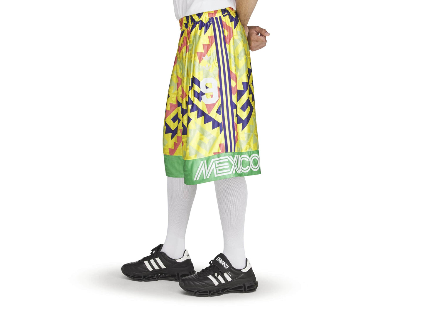 Short de portero largo Adidas WC Chavarria con estampado integral