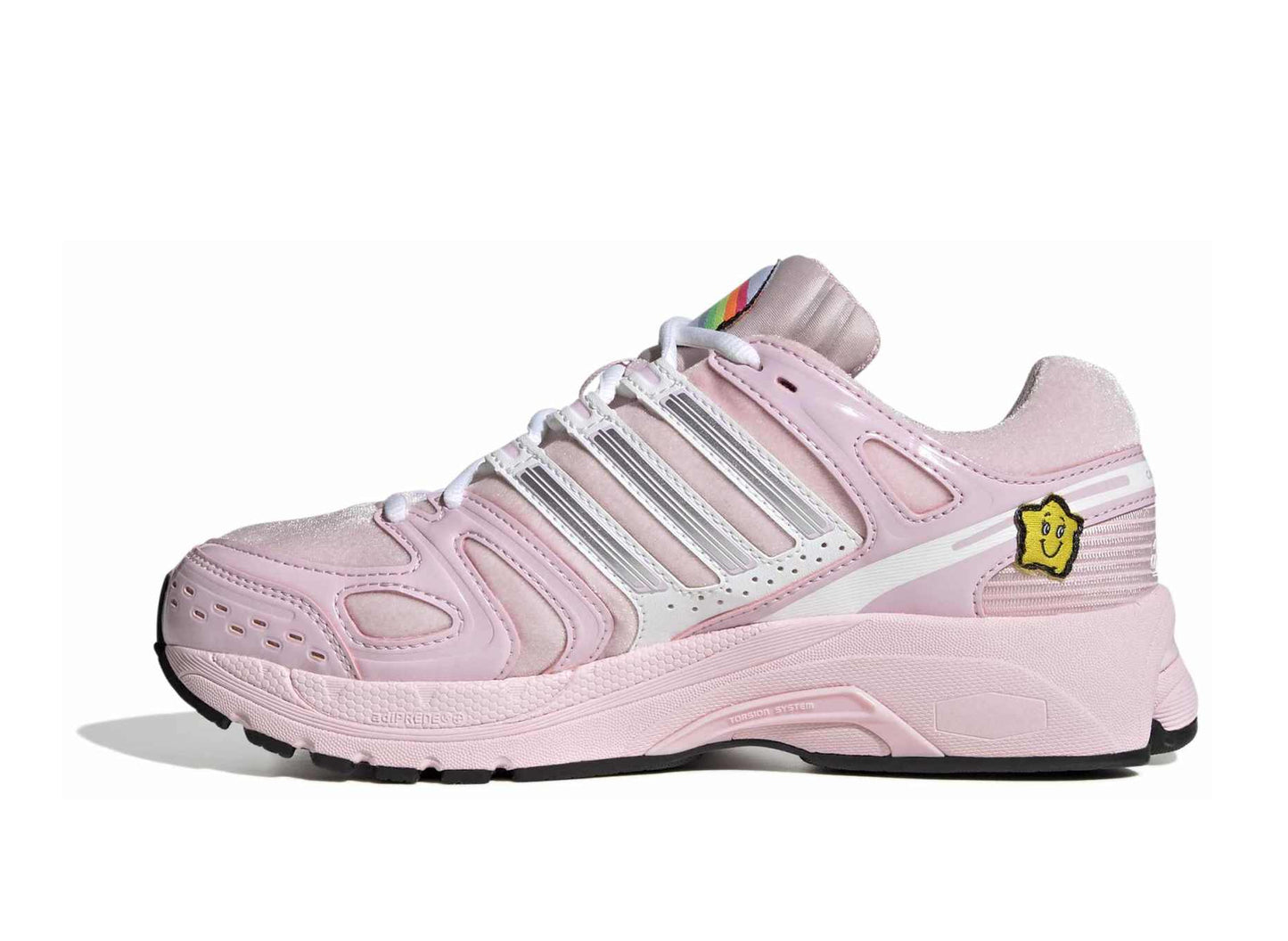 Women's Adidas Care Bears Adistar Control 5 in Clear Pink / White — view 3