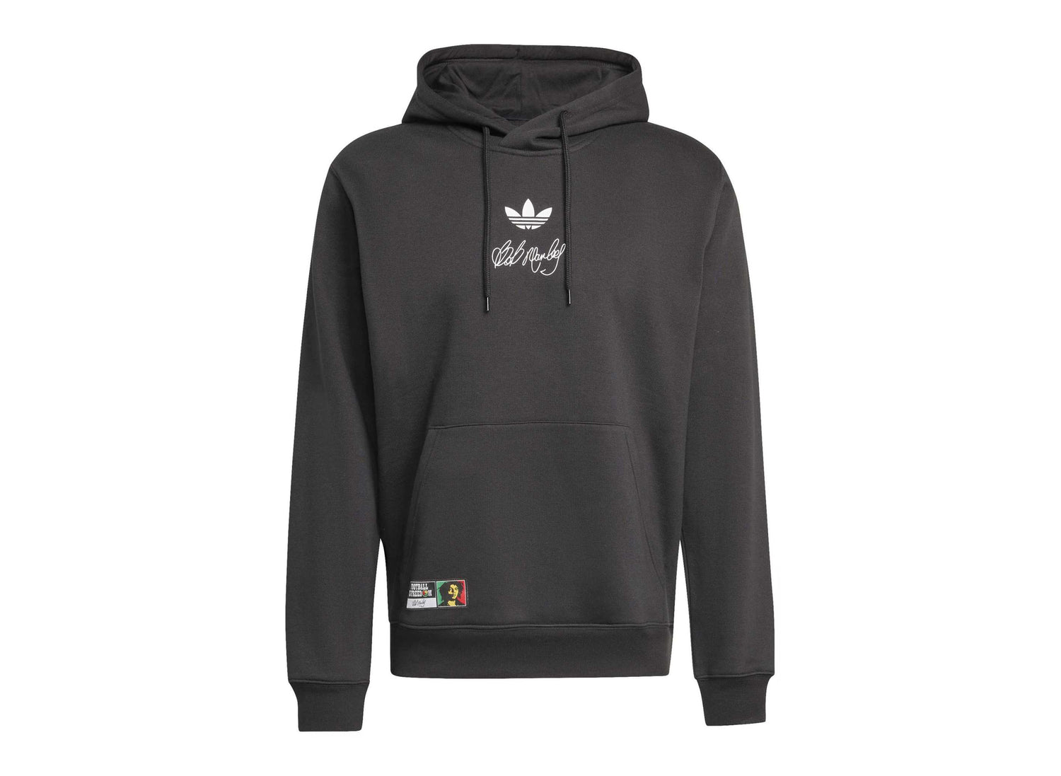 Adidas x Bob Marley OG Hoodie in Black — view 4