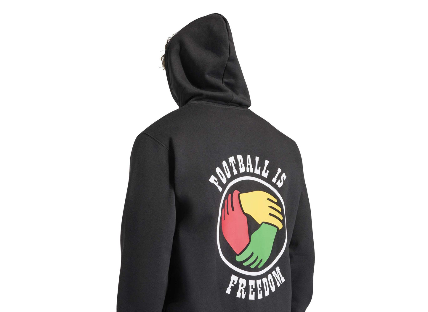 Adidas x Bob Marley OG Hoodie in Black — view 6