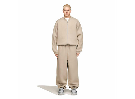 Adidas x Entire Studios Z.N.E. Track Pant in Putty Beige