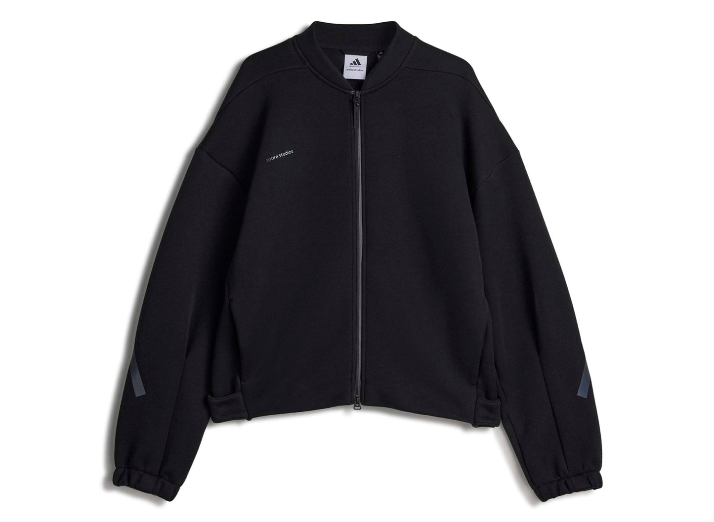 Adidas x Entire Studios Z.N.E. Uniform Full Zip Knit in Black