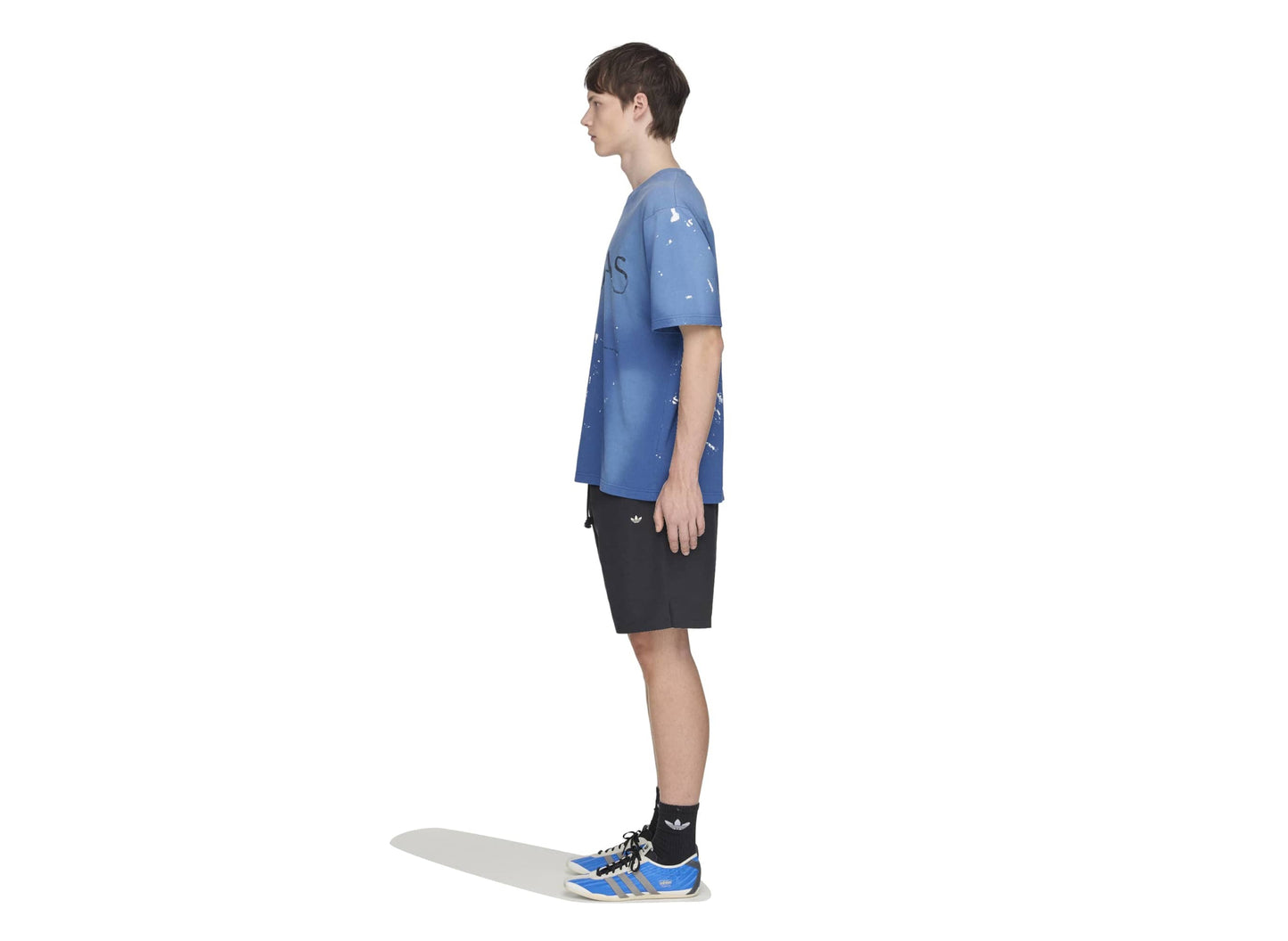 Adidas x Song for the Mute ADI007 Tee in Dusky Petrol — view 2
