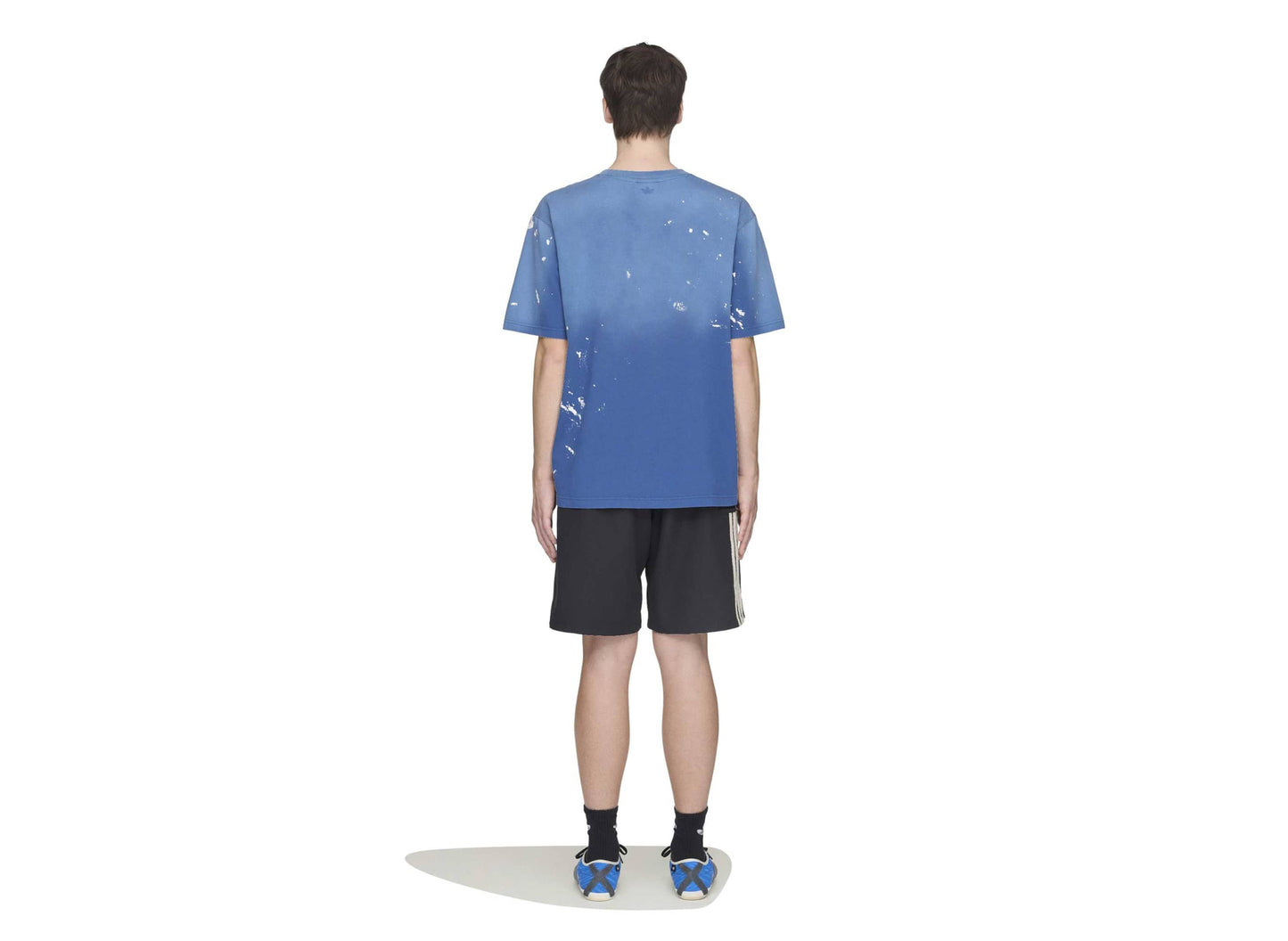 Adidas x Song for the Mute ADI007 Tee in Dusky Petrol — view 3