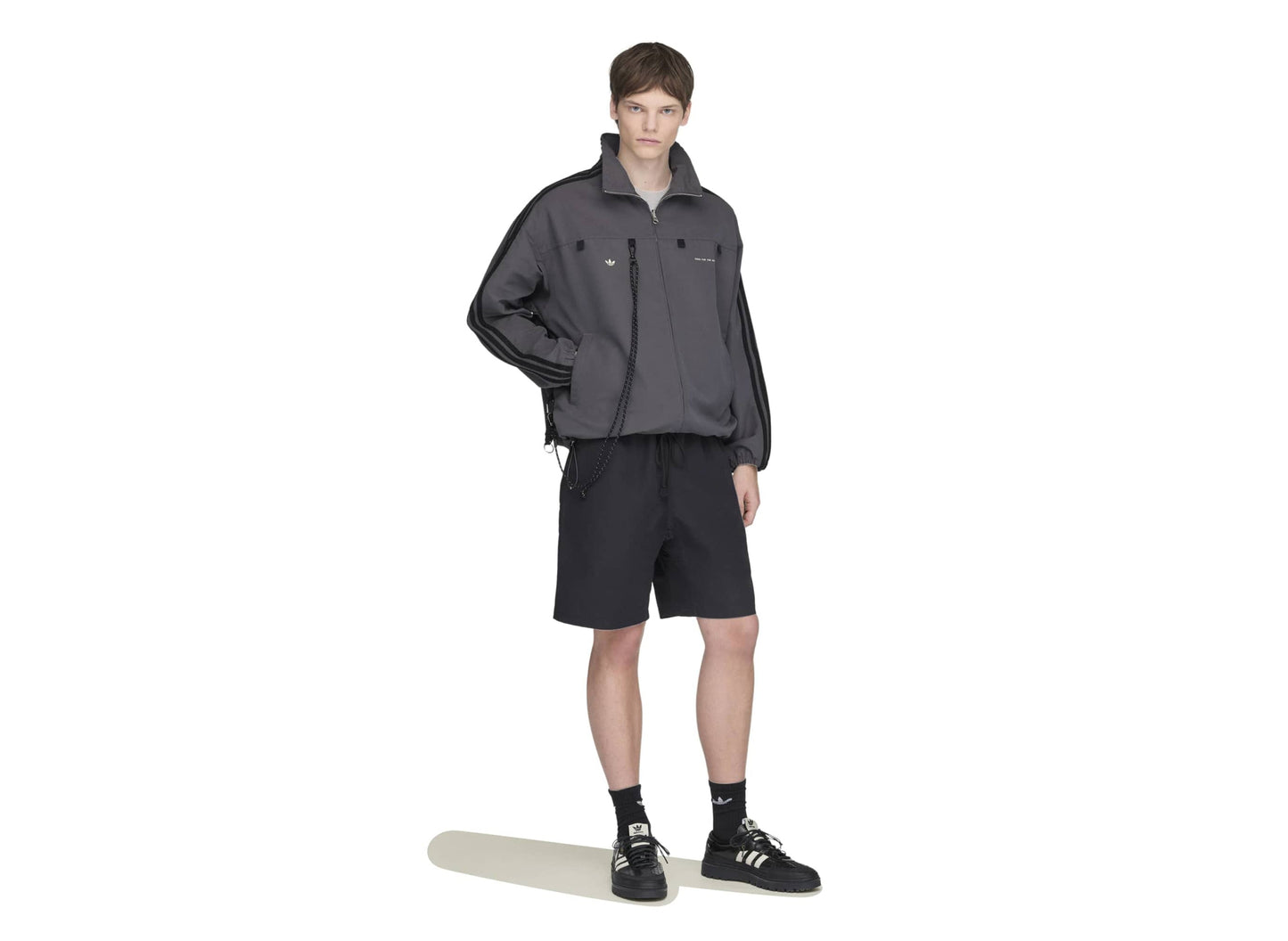 Adidas x Song for the Mute ADI007 Track Top in Dark Grey