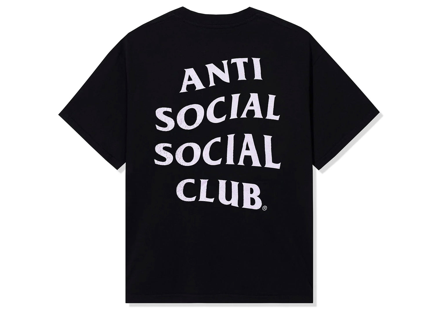 Anti Social Social Club Mind Game Weathered Tee in Black / Pink