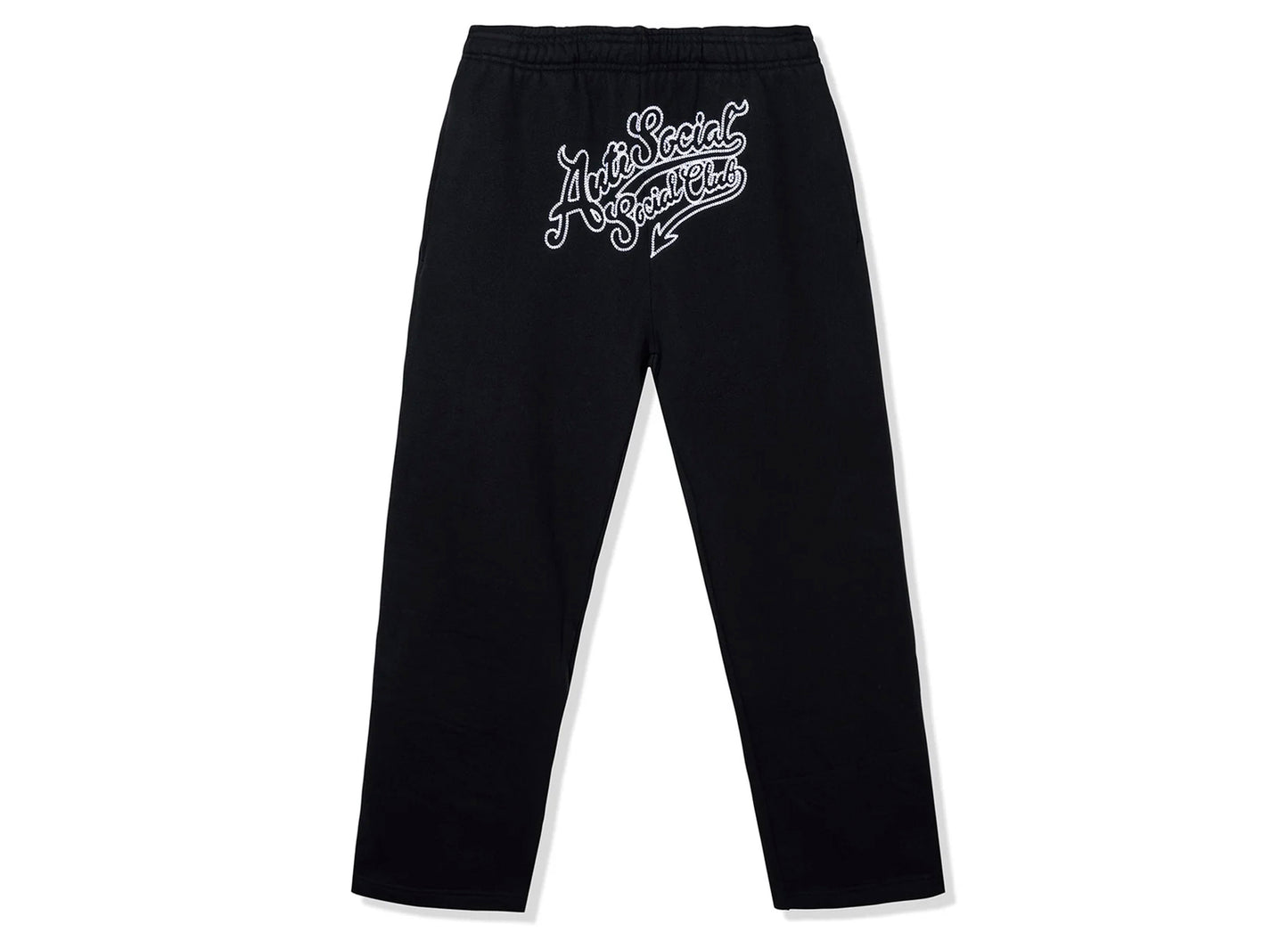 Anti Social Social Club Script Club Sweatpants in Black