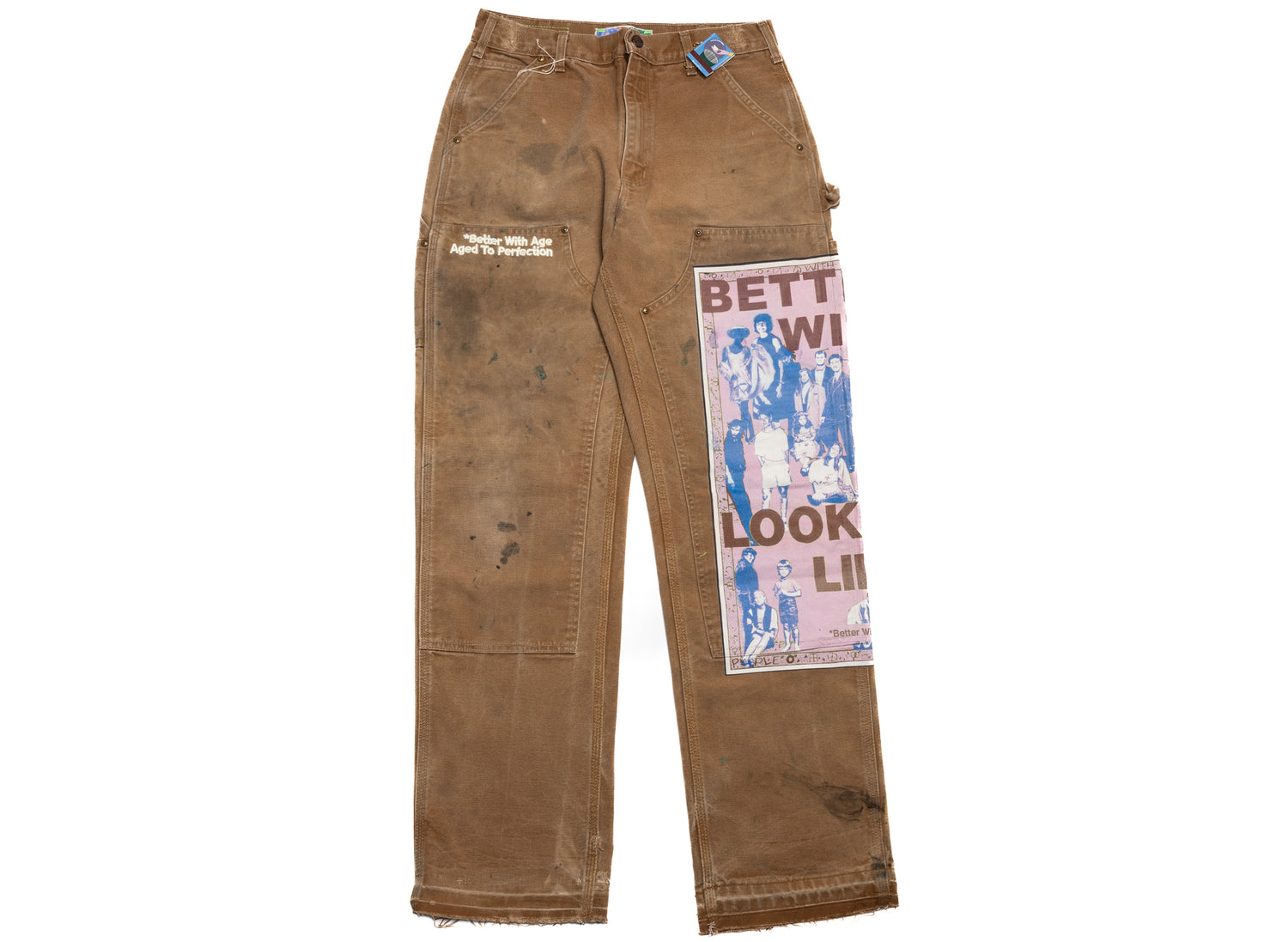 Better With Age Looks Like You Double Knee Trouser in Assorted, men's trousers