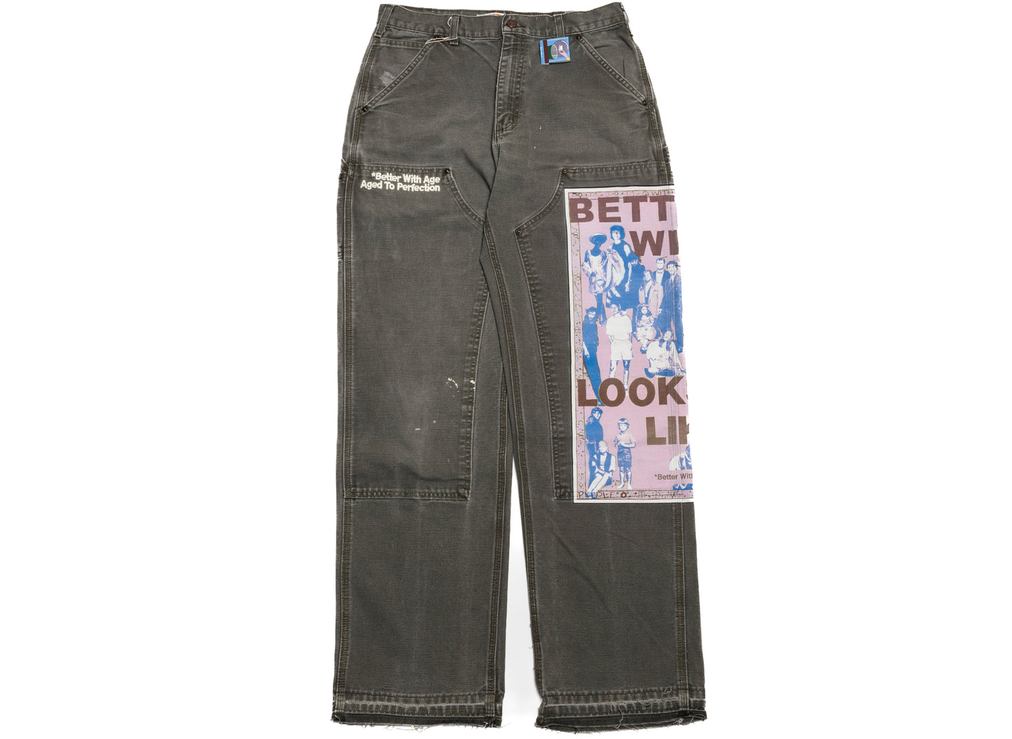 Better With Age Looks Like You Double Knee Trouser in Assorted, men's trousers