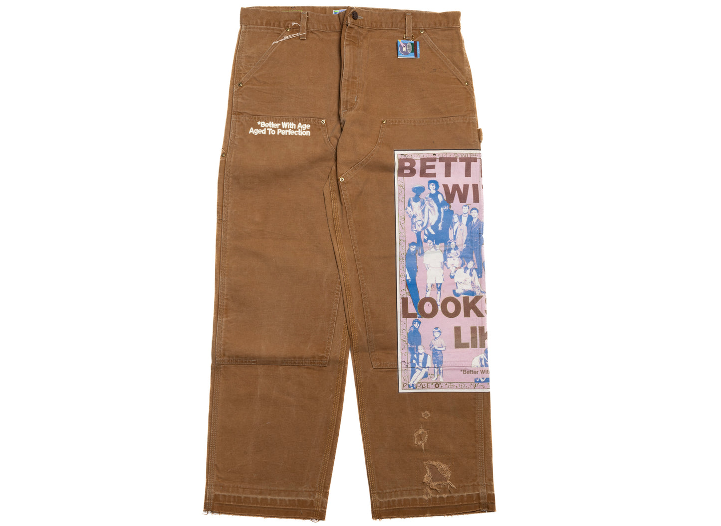 Better With Age Looks Like You Double Knee Trouser in Assorted, men's trousers