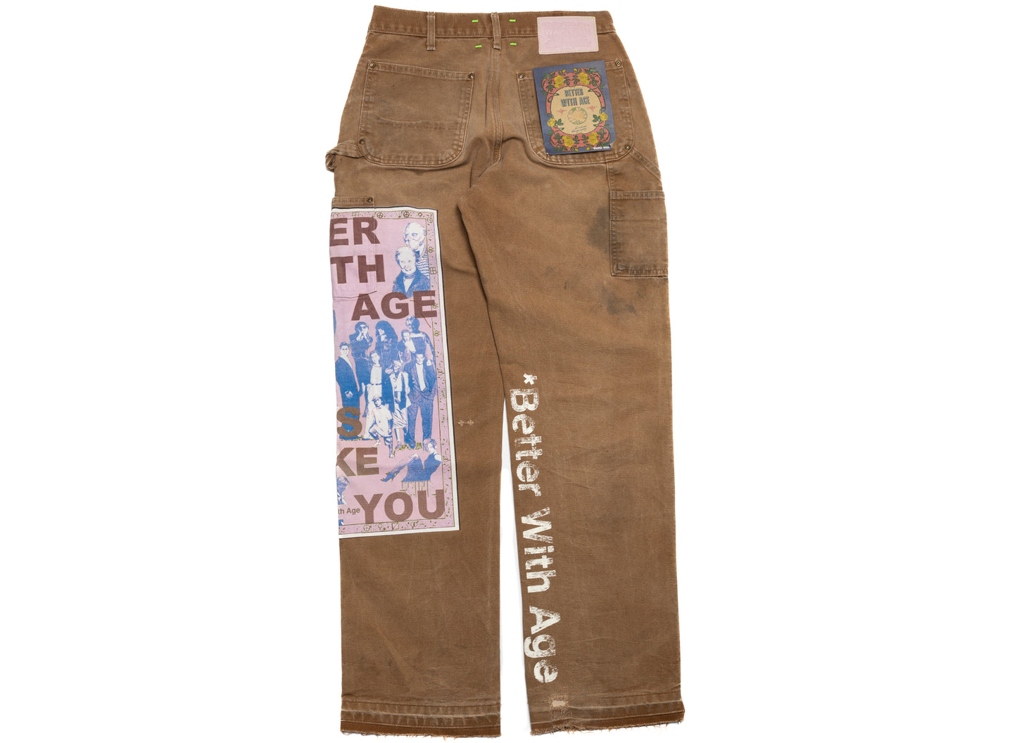 Better With Age Looks Like You Double Knee Trouser in Assorted, men's trousers, view 2