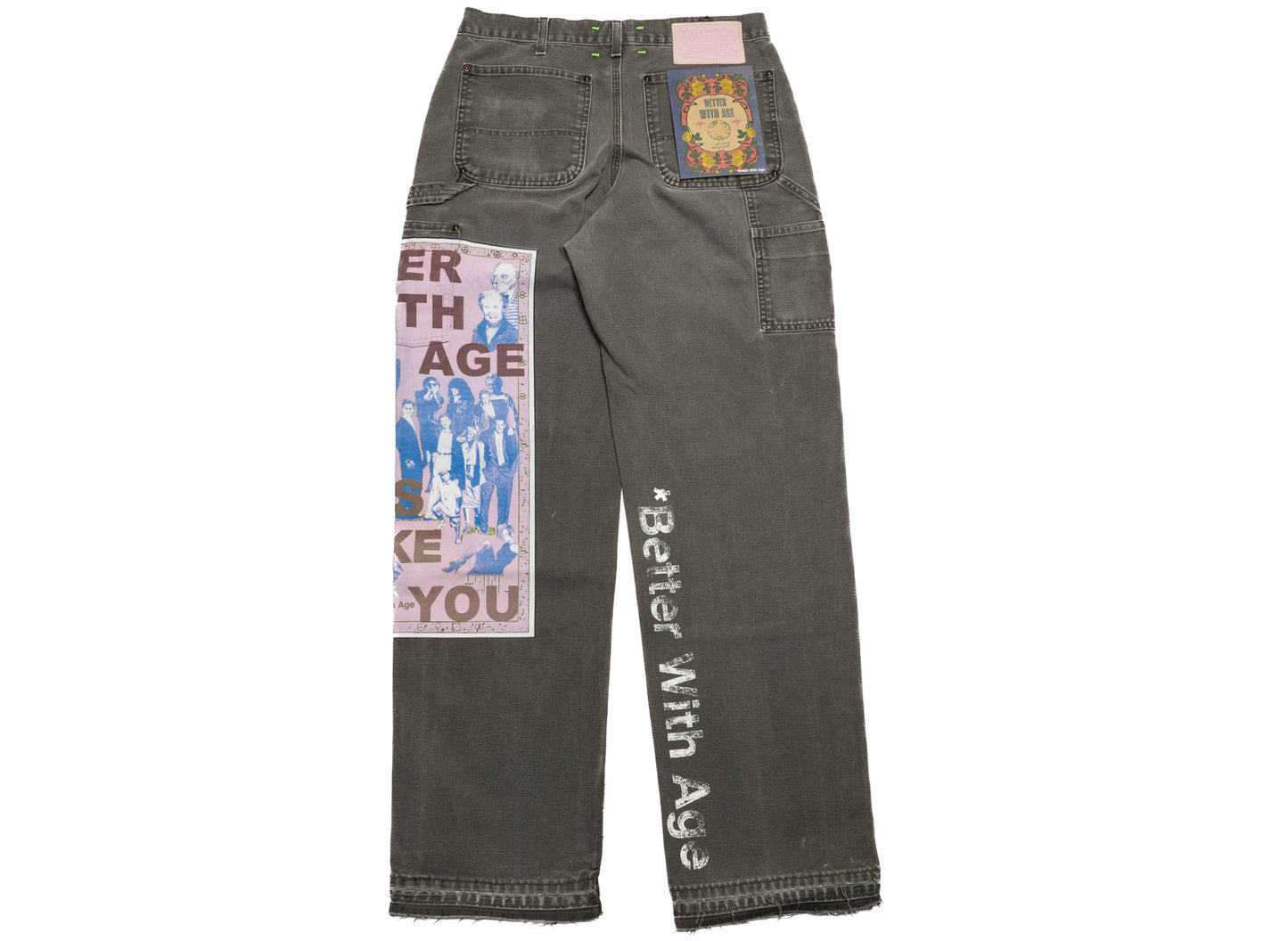 Better With Age Looks Like You Double Knee Trouser in Assorted, men's trousers, view 2