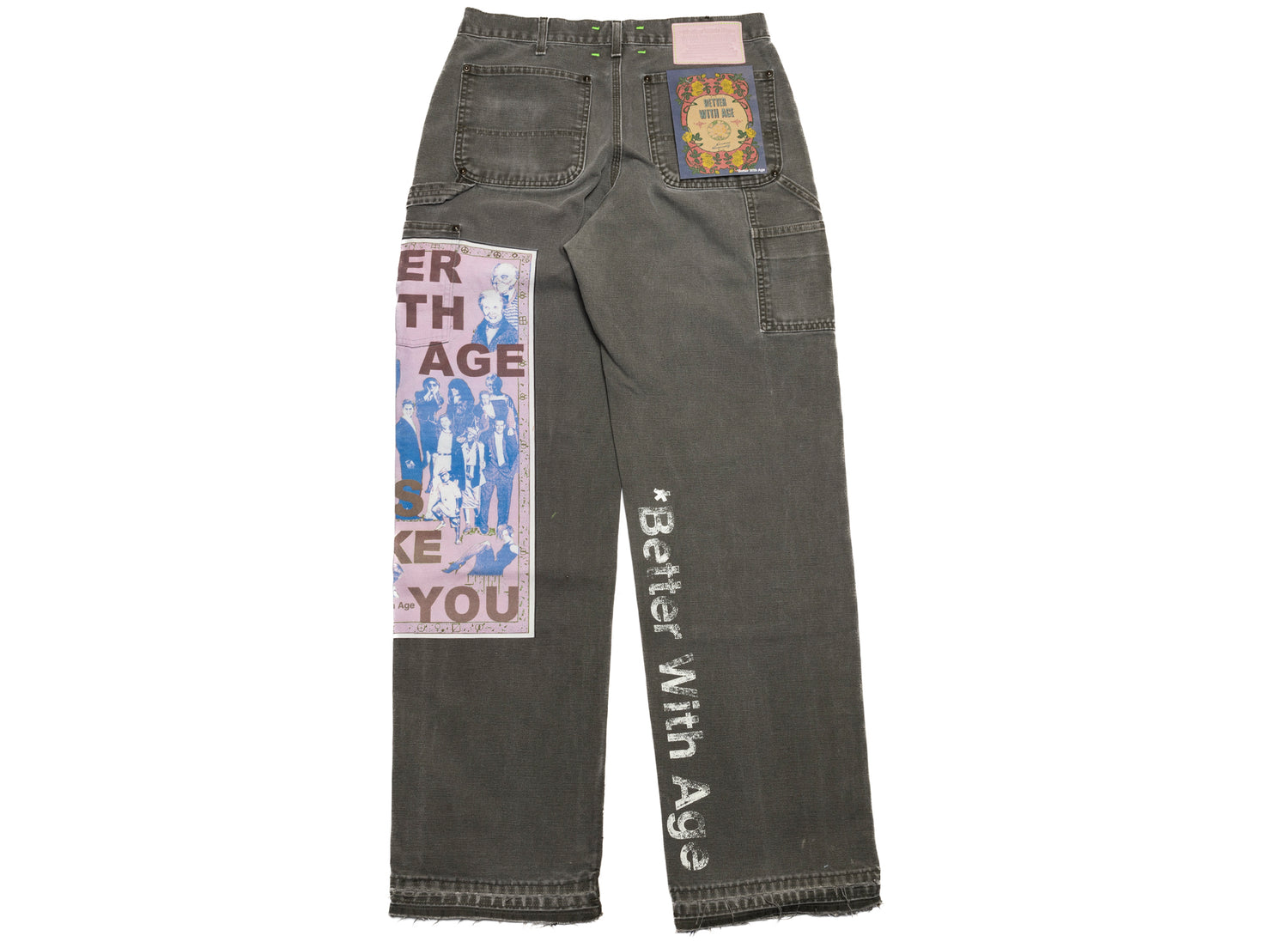 Better With Age Looks Like You Double Knee Trouser in Assorted, men's trousers, view 2