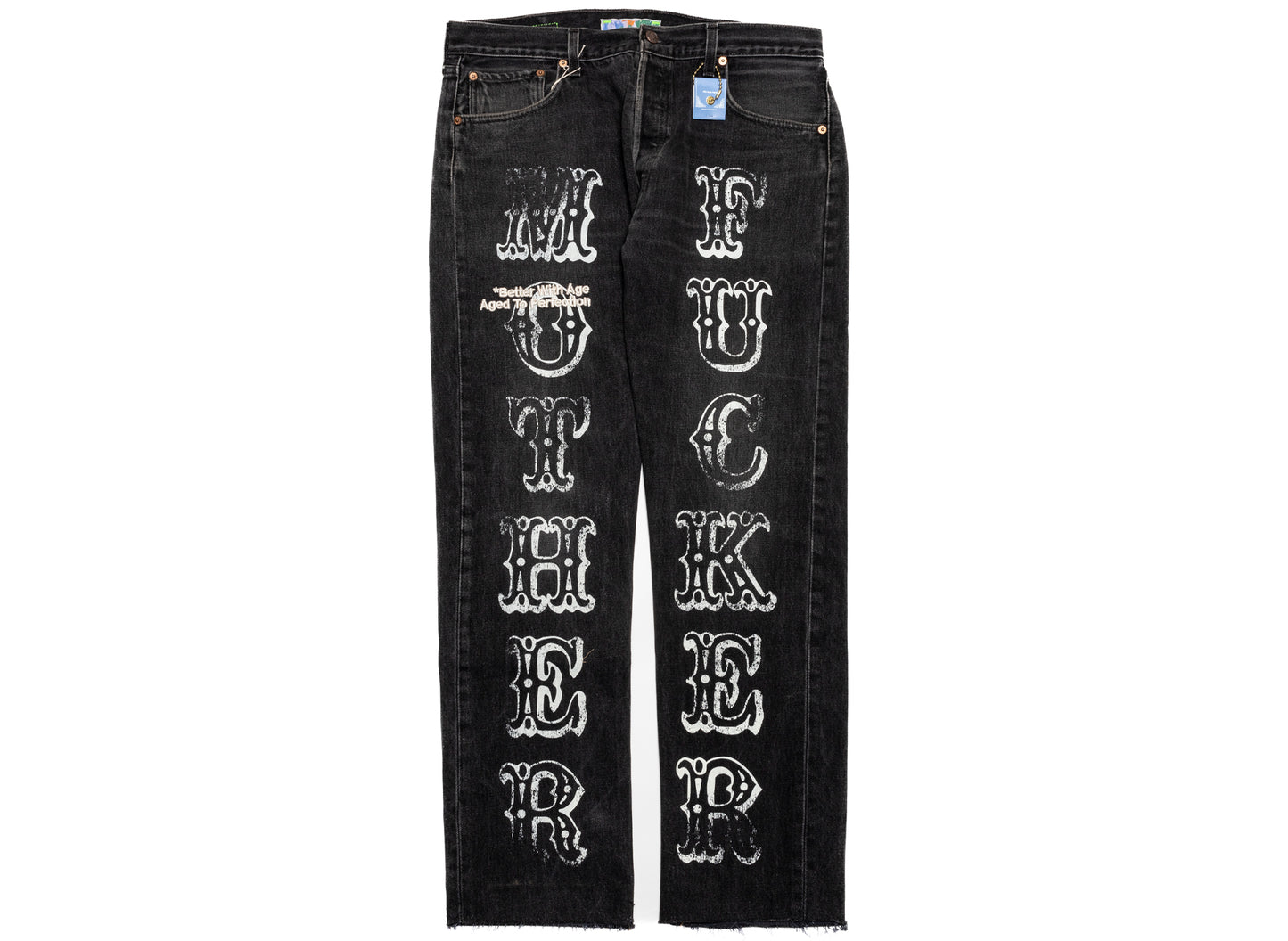 Better With Age Momma Denim in Black, men's handmade denim jeans