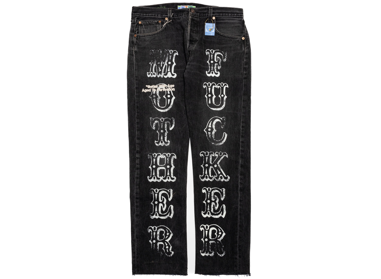 Better With Age Momma Denim in Black, men's handmade denim jeans