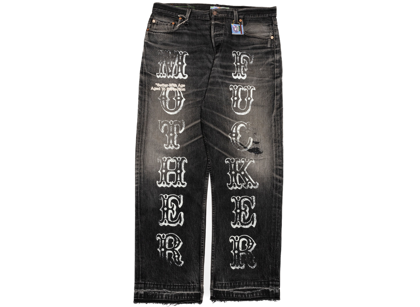 Better With Age Momma Denim in Black, men's handmade denim jeans
