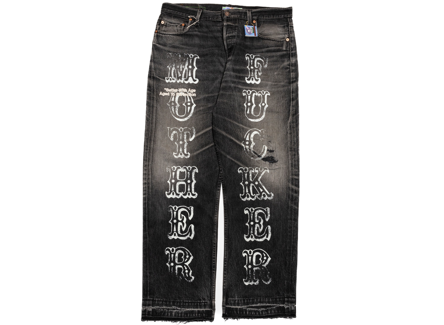 Better With Age Momma Denim in Black, men's handmade denim jeans
