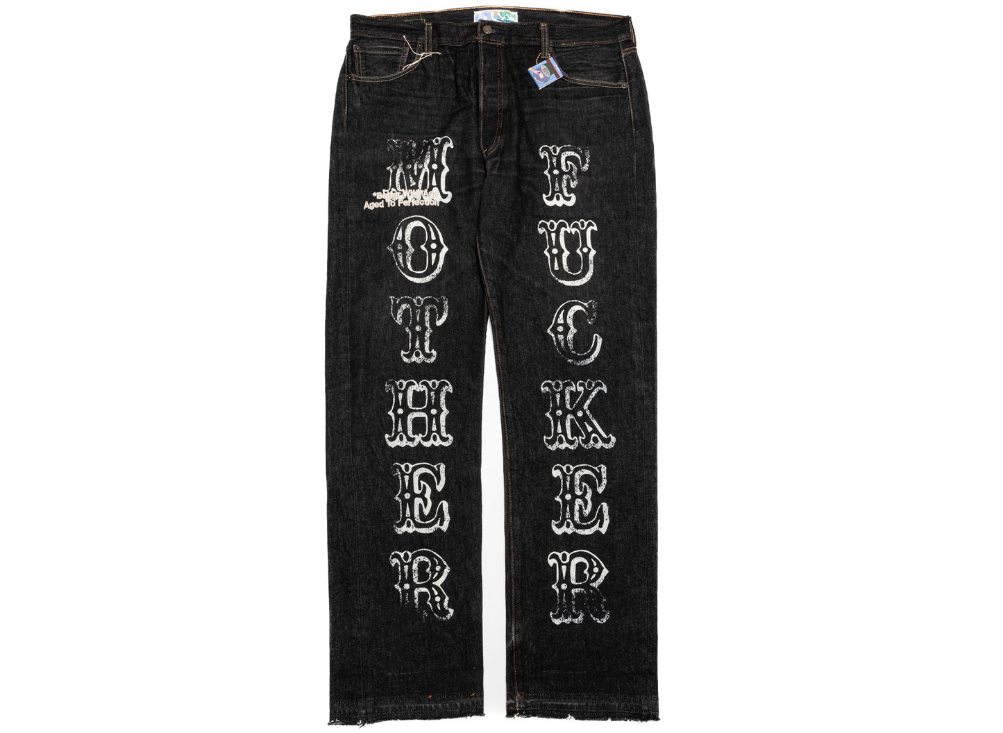 Better With Age Momma Denim in Black, men's handmade denim jeans
