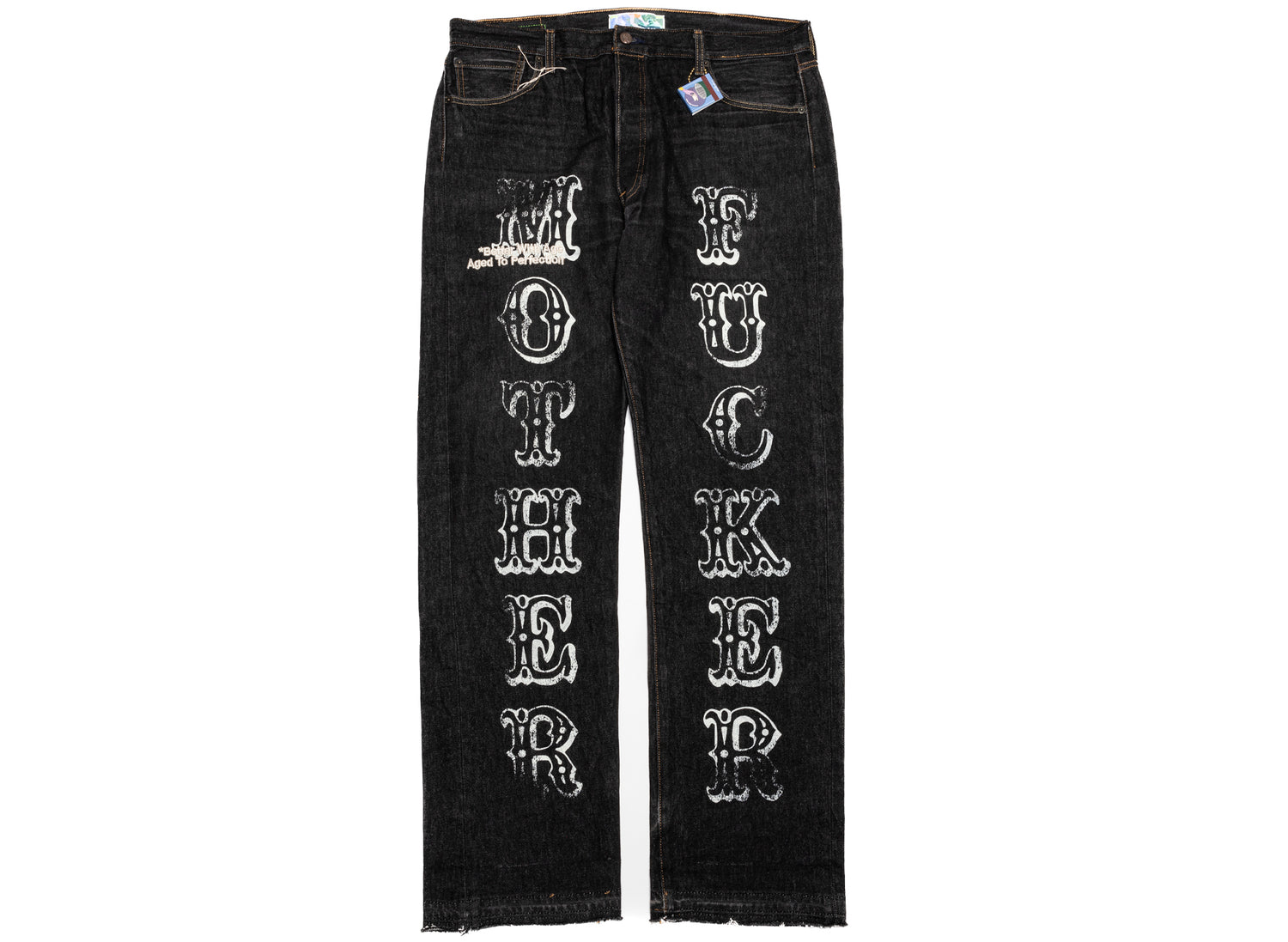 Better With Age Momma Denim in Black, men's handmade denim jeans