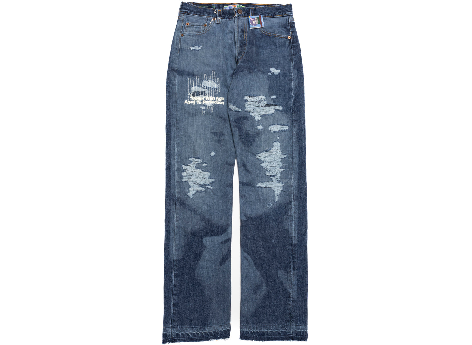 Better With Age Wedding Laser Denim in Indigo, men's denim jeans