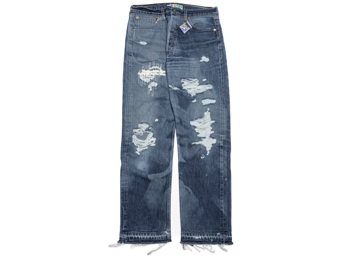 Better With Age Wedding Laser Denim in Indigo, men's denim jeans