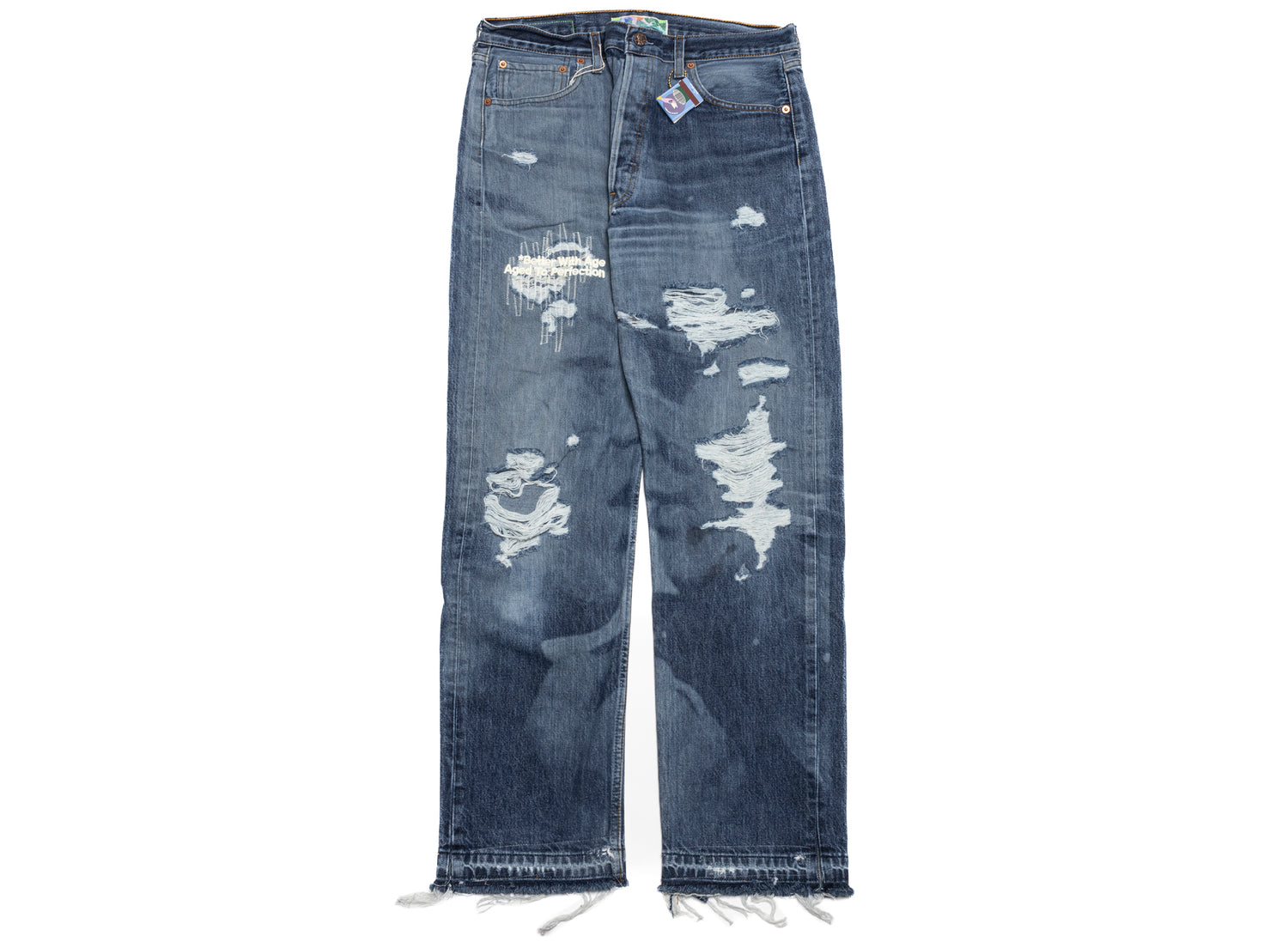 Better With Age Wedding Laser Denim in Indigo, men's denim jeans