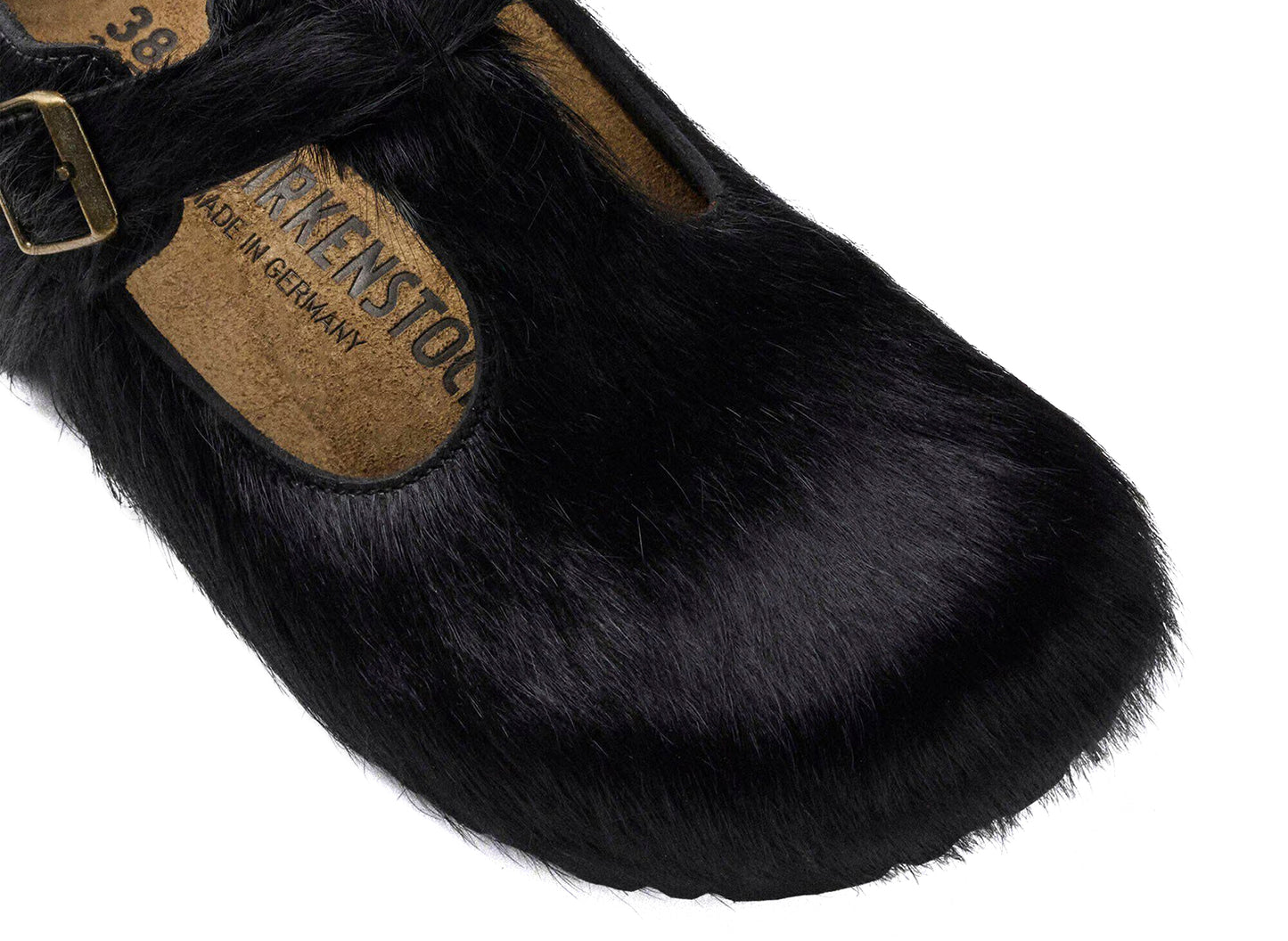 Birkenstock Song For The Mute 1774 Paris The Rebel Fur in Black