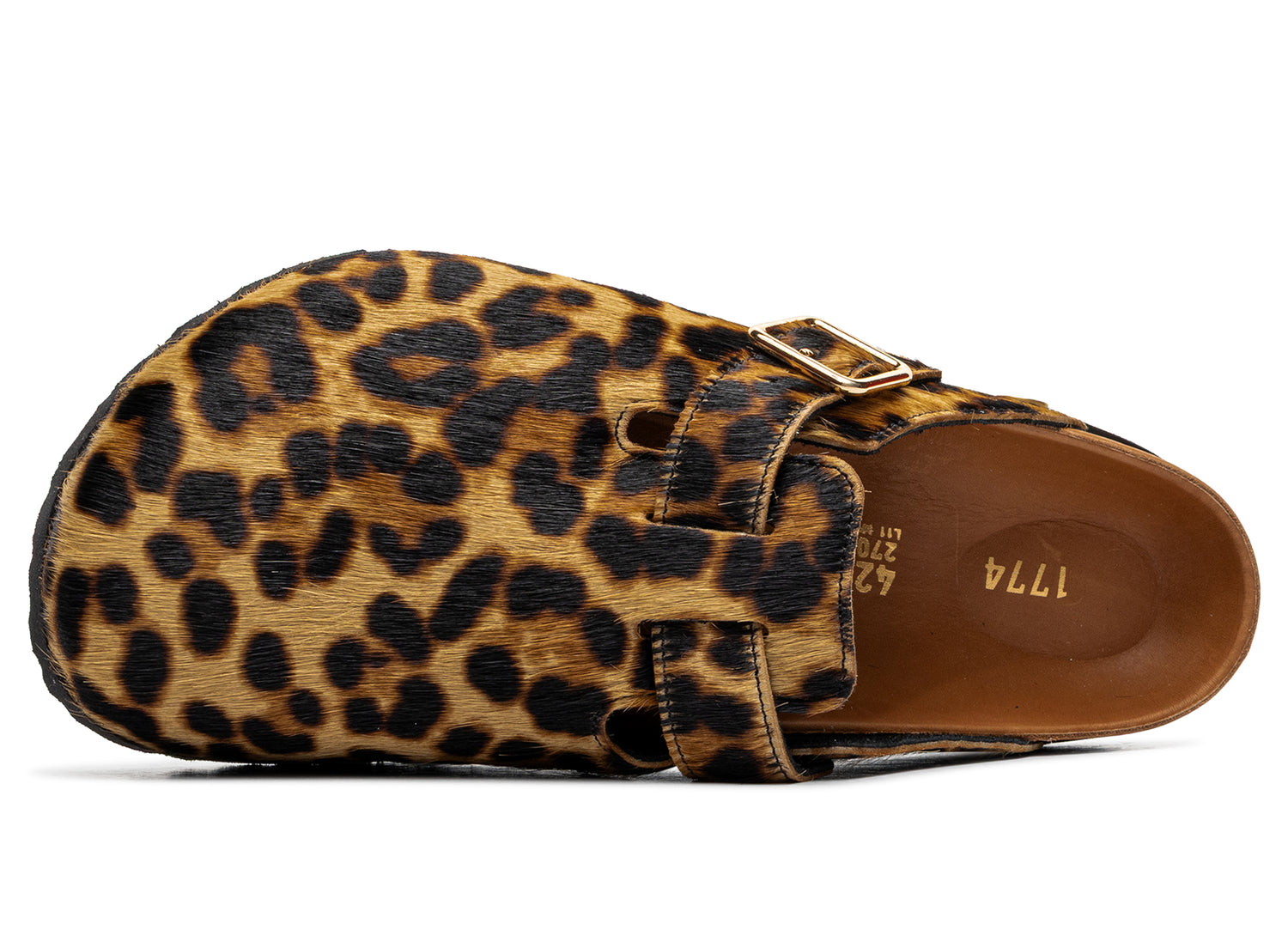 Birkenstock Boston FUR Leopard EXQ 1774 - view 4