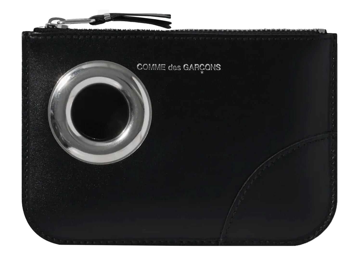 Comme des Garçon Silver Eyelet Wallet 'SA8100SE'